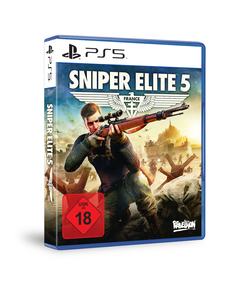 Sniper Elite 5 cinematic trailer, key visual Gematsu
