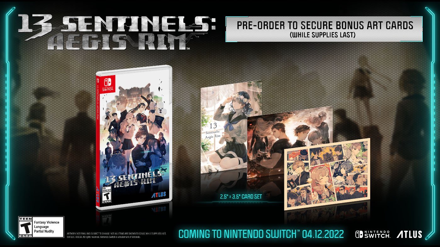 #
13 Sentinels: Aegis Rim for Switch ‘Calamities’ trailer, physical edition pre-order bonus announced #
13 Sentinels: Aegis Rim for Switch ‘Calamities’ trailer, physical edition pre-order bonus announced