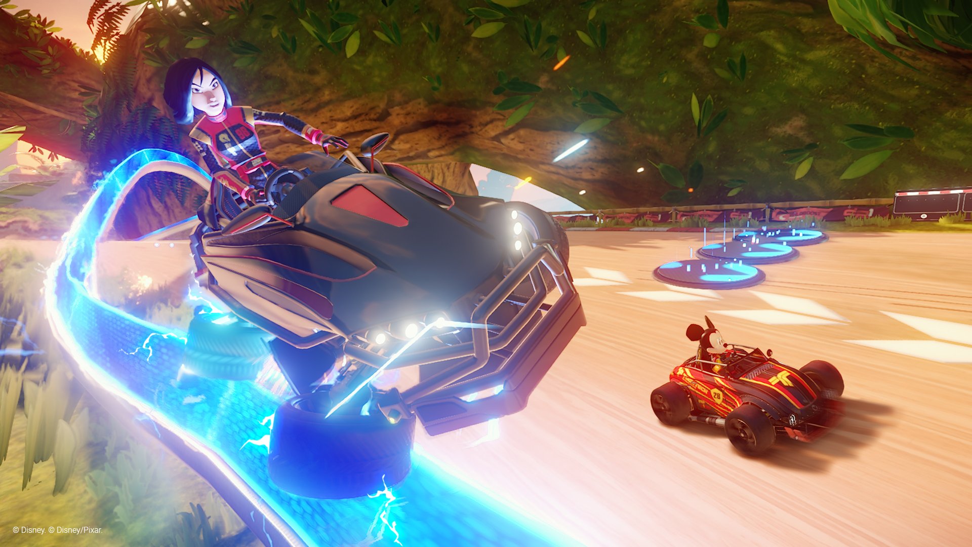 Disney Speedstorm is a free-to-play kart racer for PC and consoles