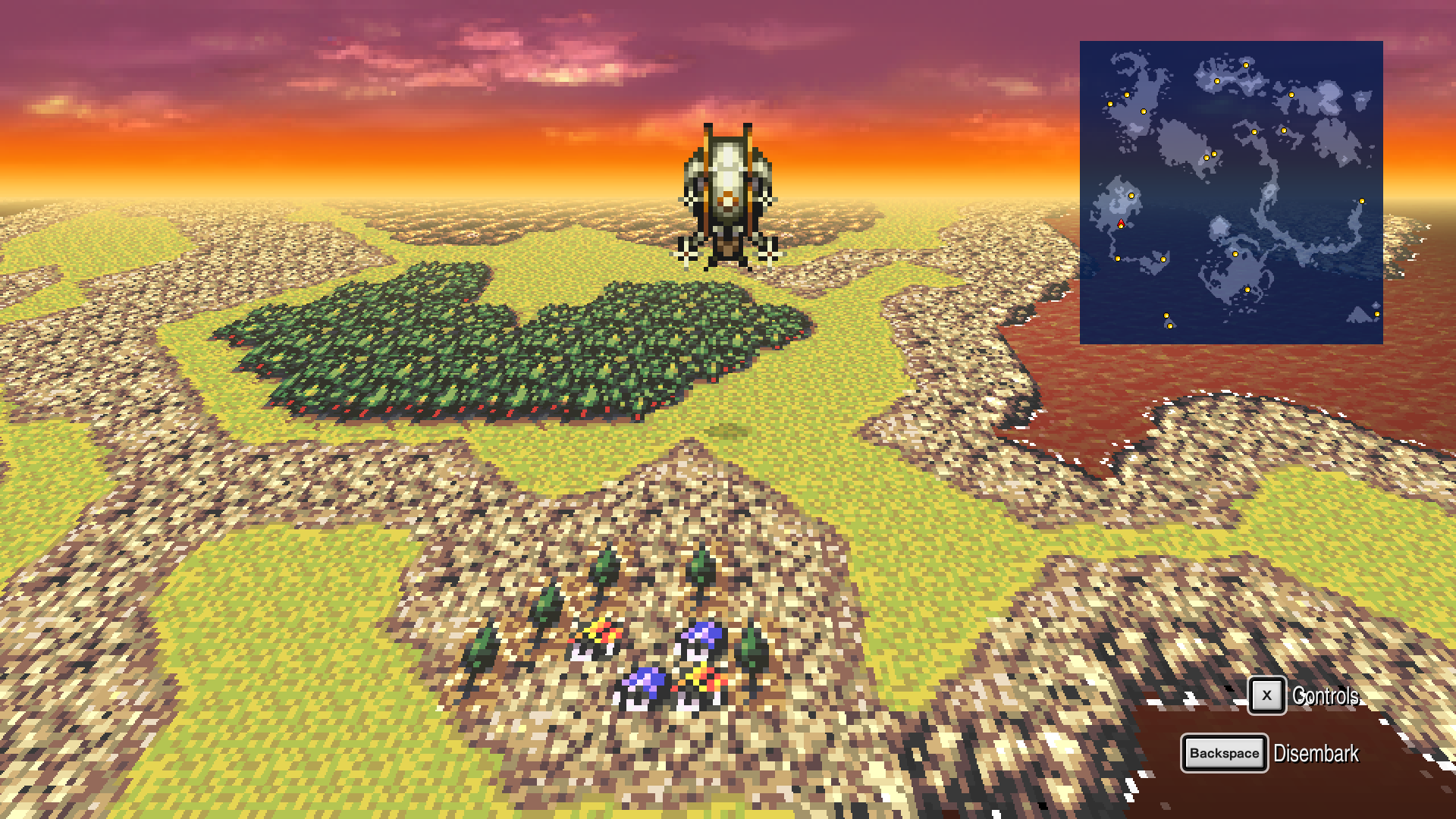 FINAL FANTASY I-VI PIXEL REMASTER ビニール破れ Final Fantasy Pixel Remaster series - Final Fantasy VI launches