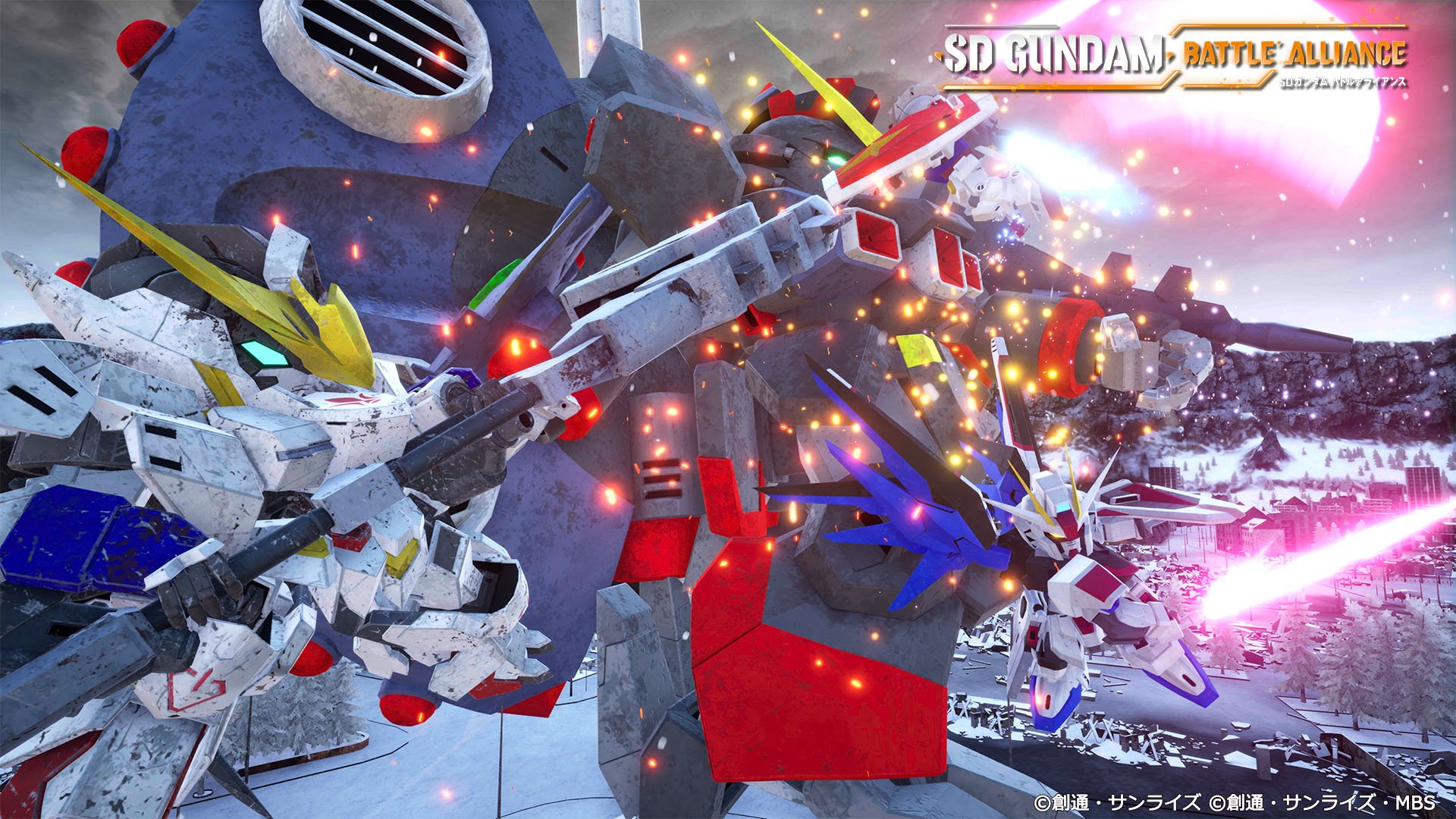 #
      SD Gundam Battle Alliance – first Mobile Suits and characters announced