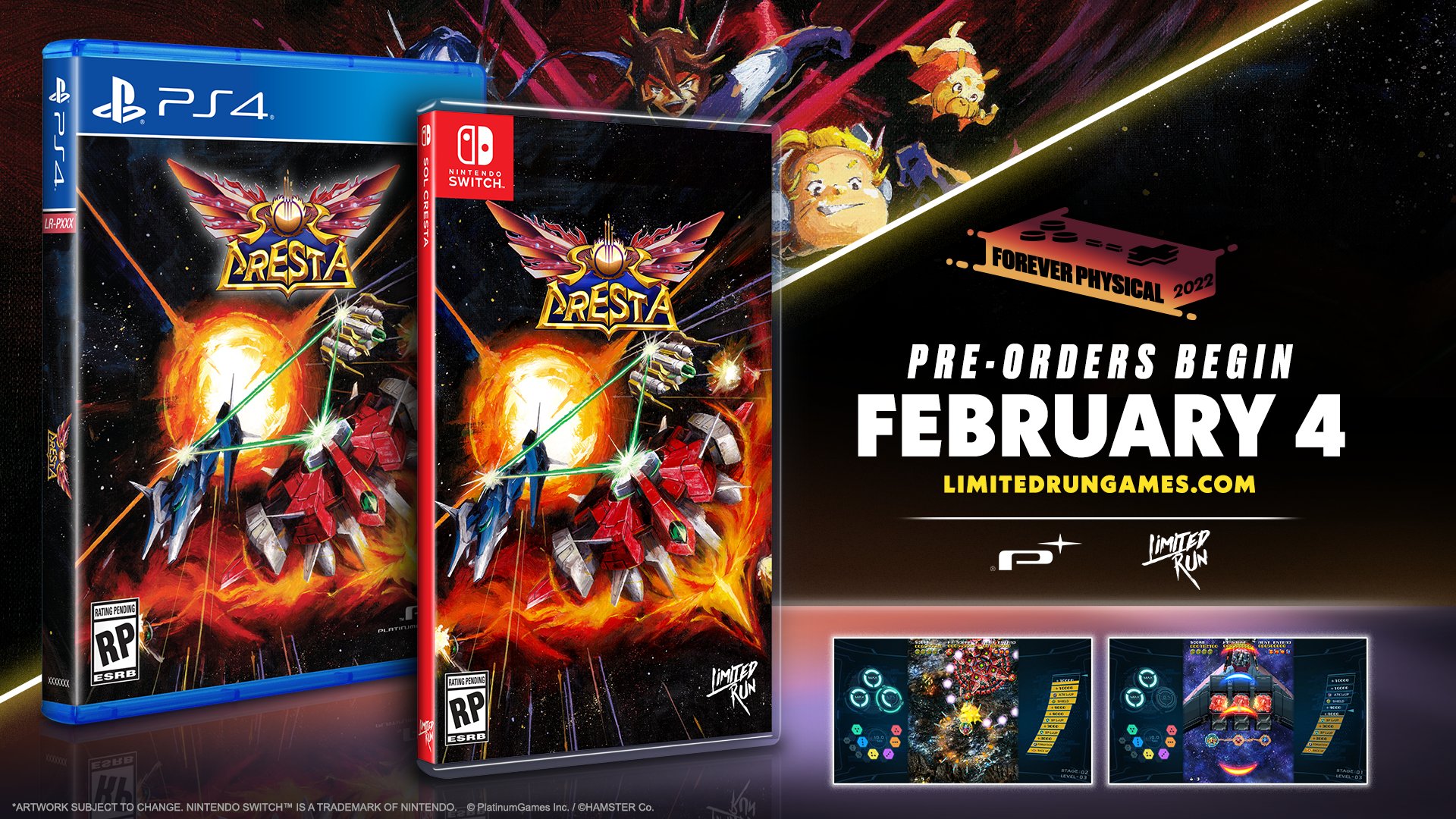 #Sol Cresta physical edition pre-orders open February 4 #Sol Cresta physical edition pre-orders open February 4