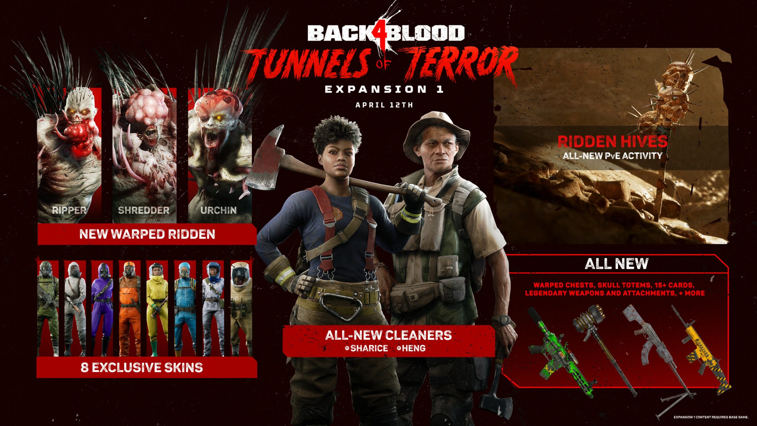 #
      Back 4 Blood surpasses 10 million players, ‘Tunnels of Terror’ expansion launches April 12
