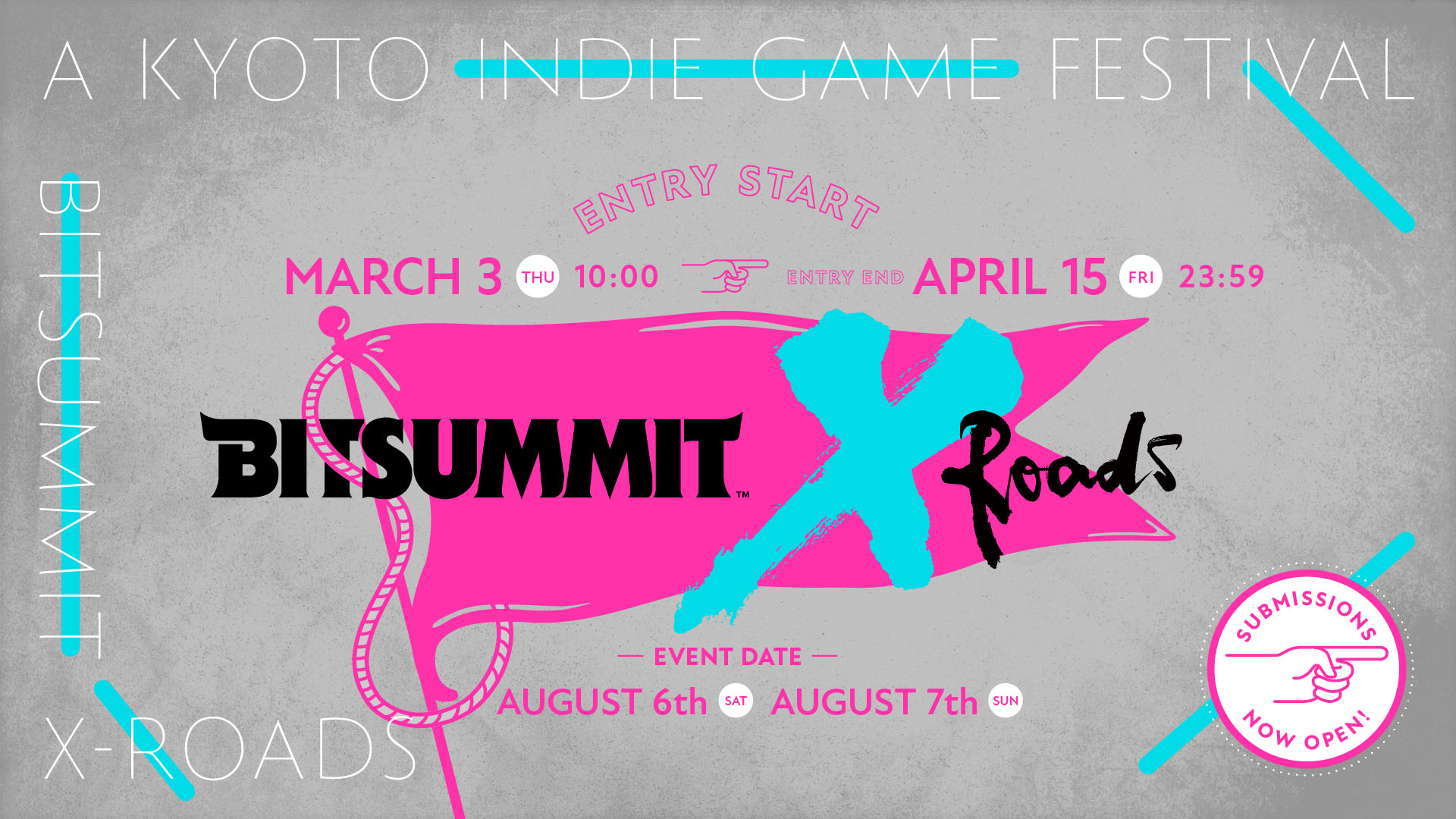 #
      BitSummit X-Roads set for August 6 to 7