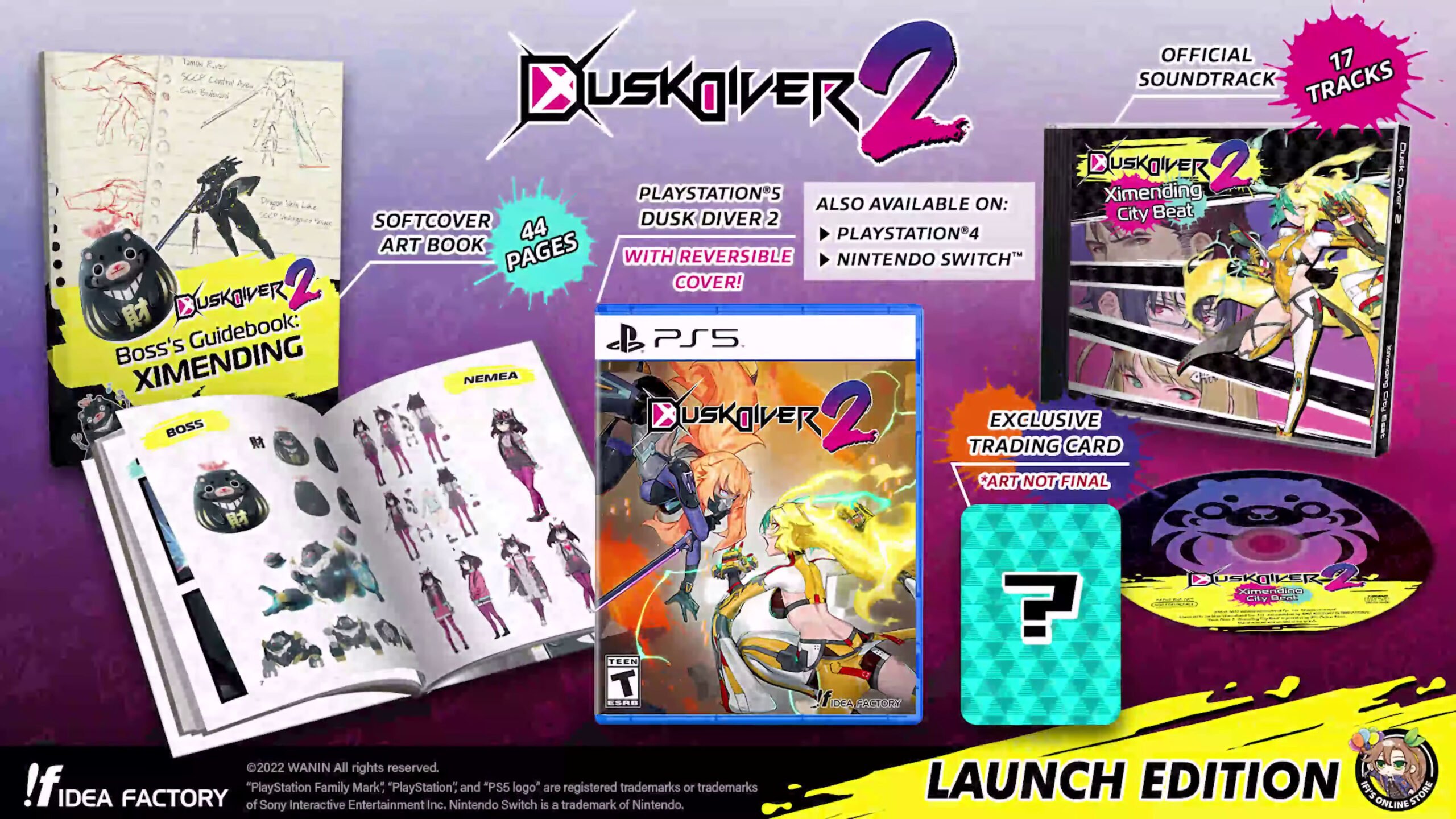 #
      Dusk Diver 2 for PS5, PS4, and Switch coming west this summer