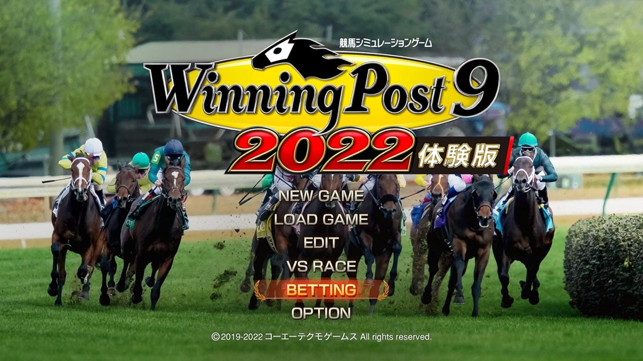 #
      Winning Post 9 2022 demo launches March 31 in Japan