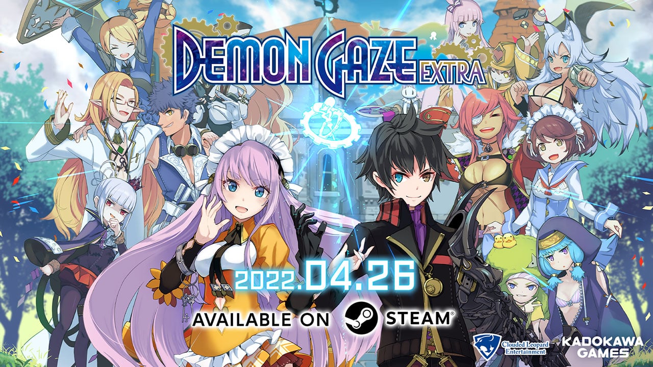 DEMON GAZE EXTRA - Healing Staff & Armor Gem Assortment no Steam