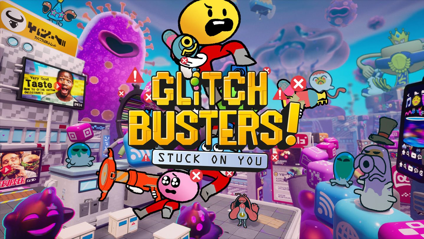 #
      Third-person shooter Glitch Busters: Stuck on You announced for PS4, Switch, and PC