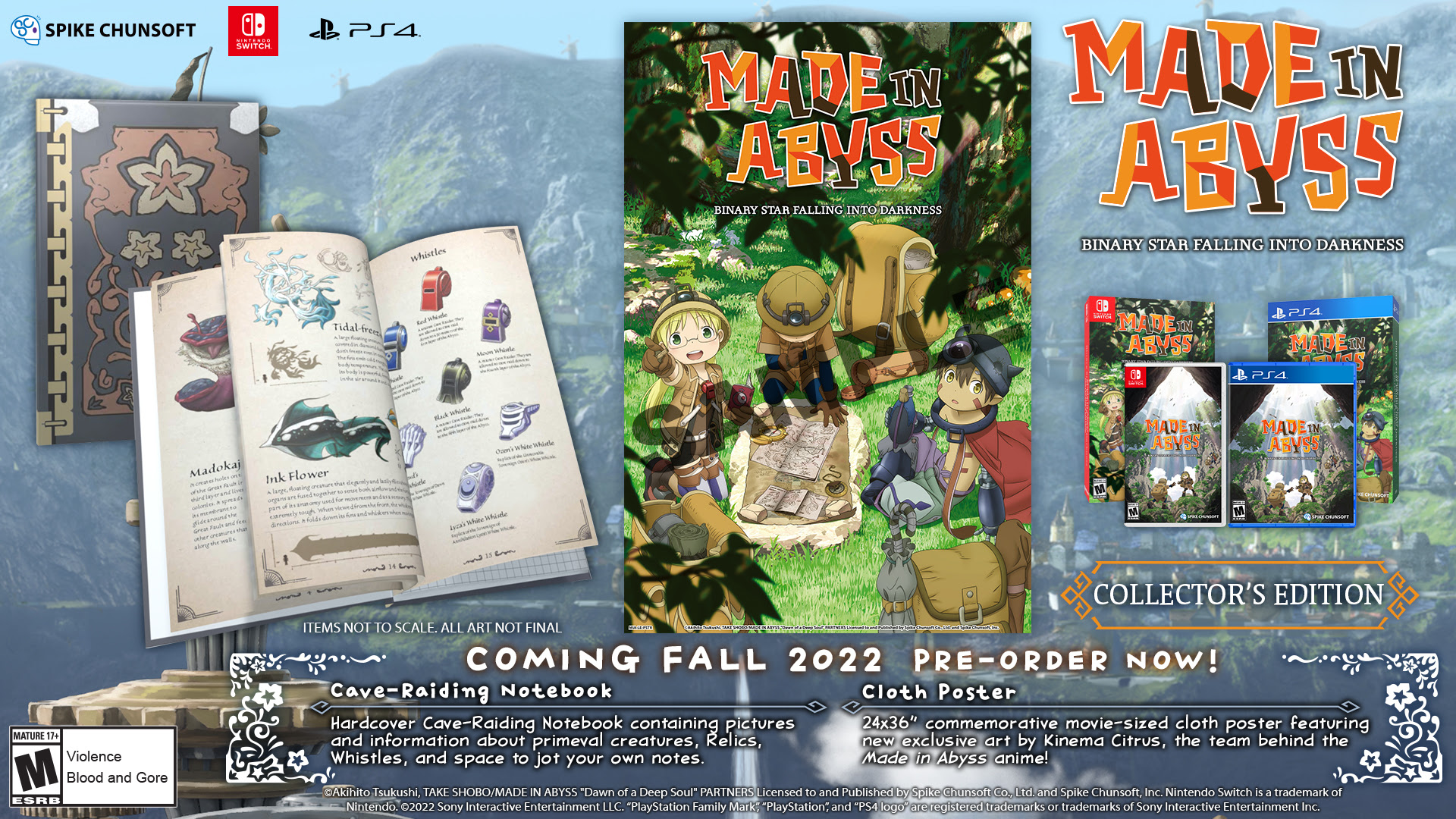 Made in Abyss: Binary Star Falling into Darkness (Switch) recebe novo  trailer mostrando os sistemas do gameplay - Nintendo Blast