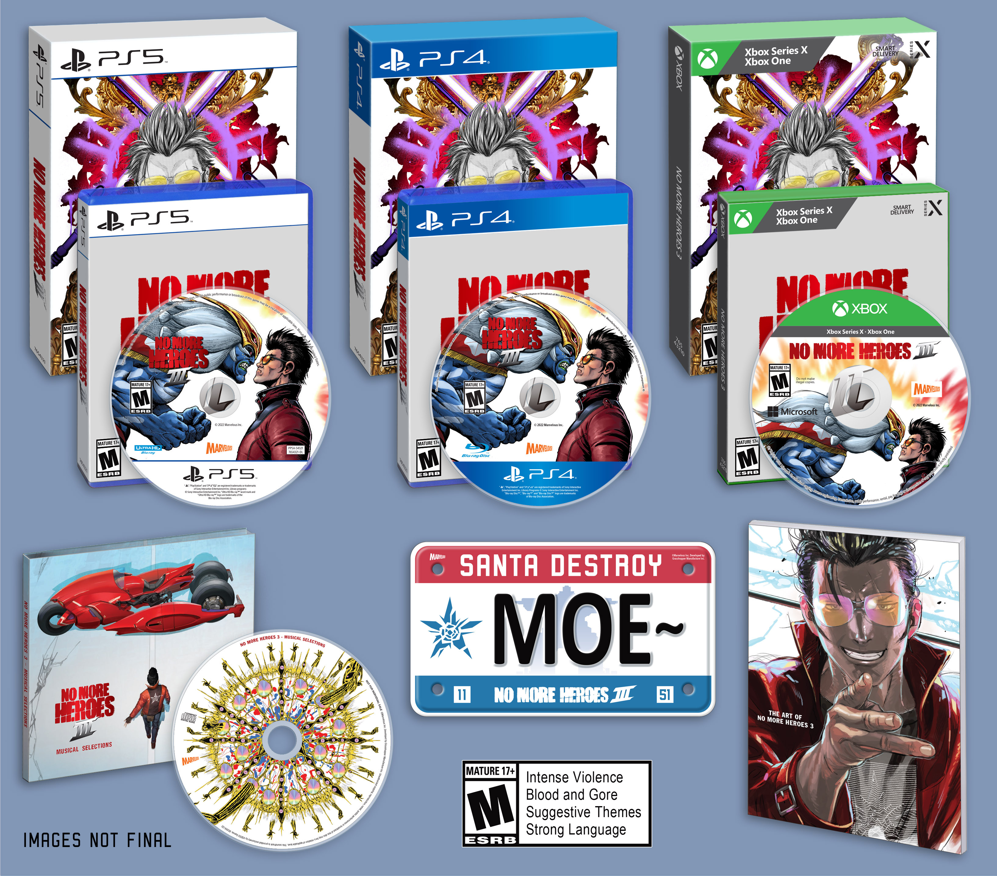 Splendor Overveje Svinde bort No More Heroes III coming to PS5, Xbox Series, PS4, Xbox One, and PC this  fall - Gematsu