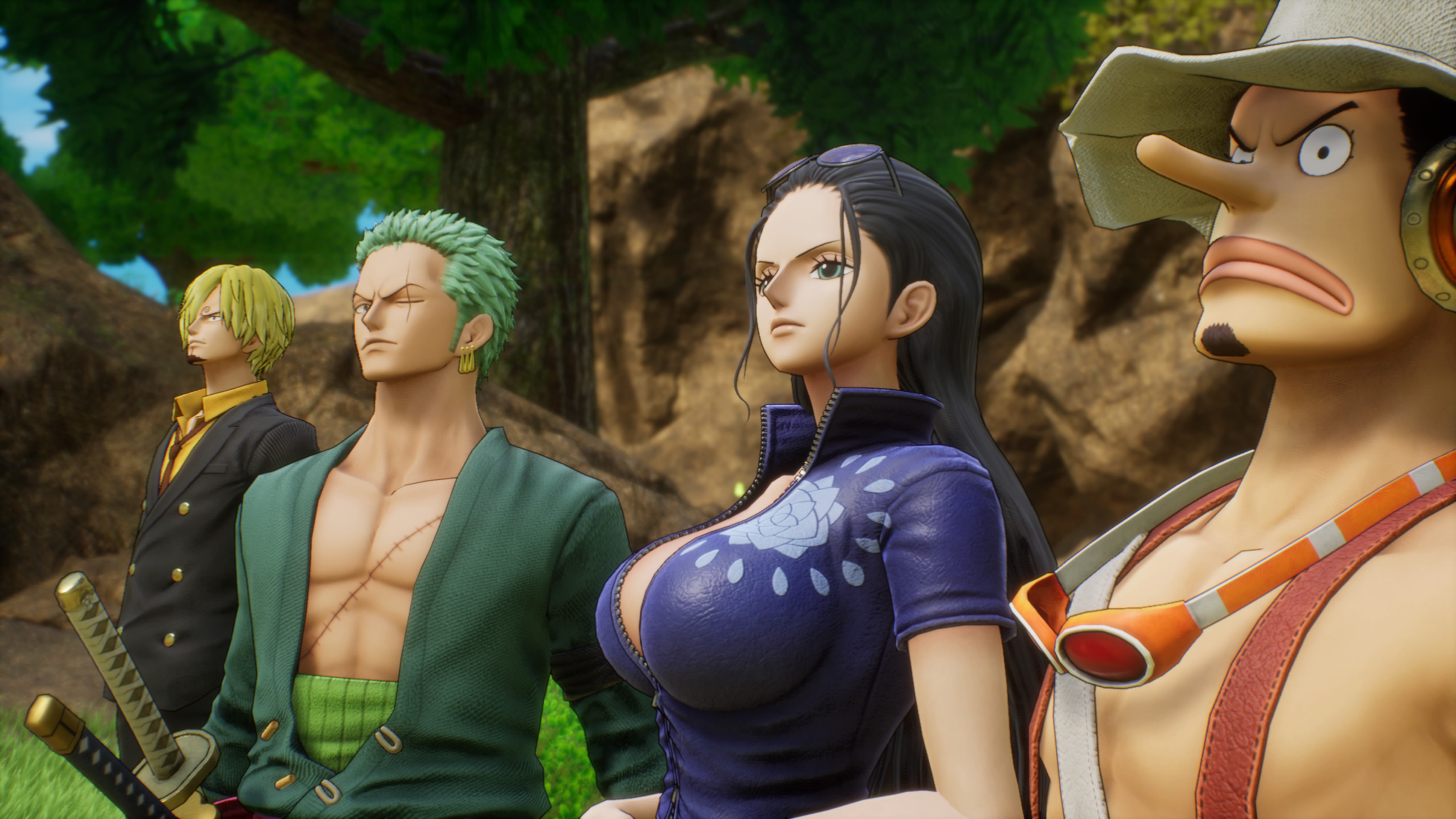 One Piece Odyssey screenshots - story, monsters, and ruins - Gematsu