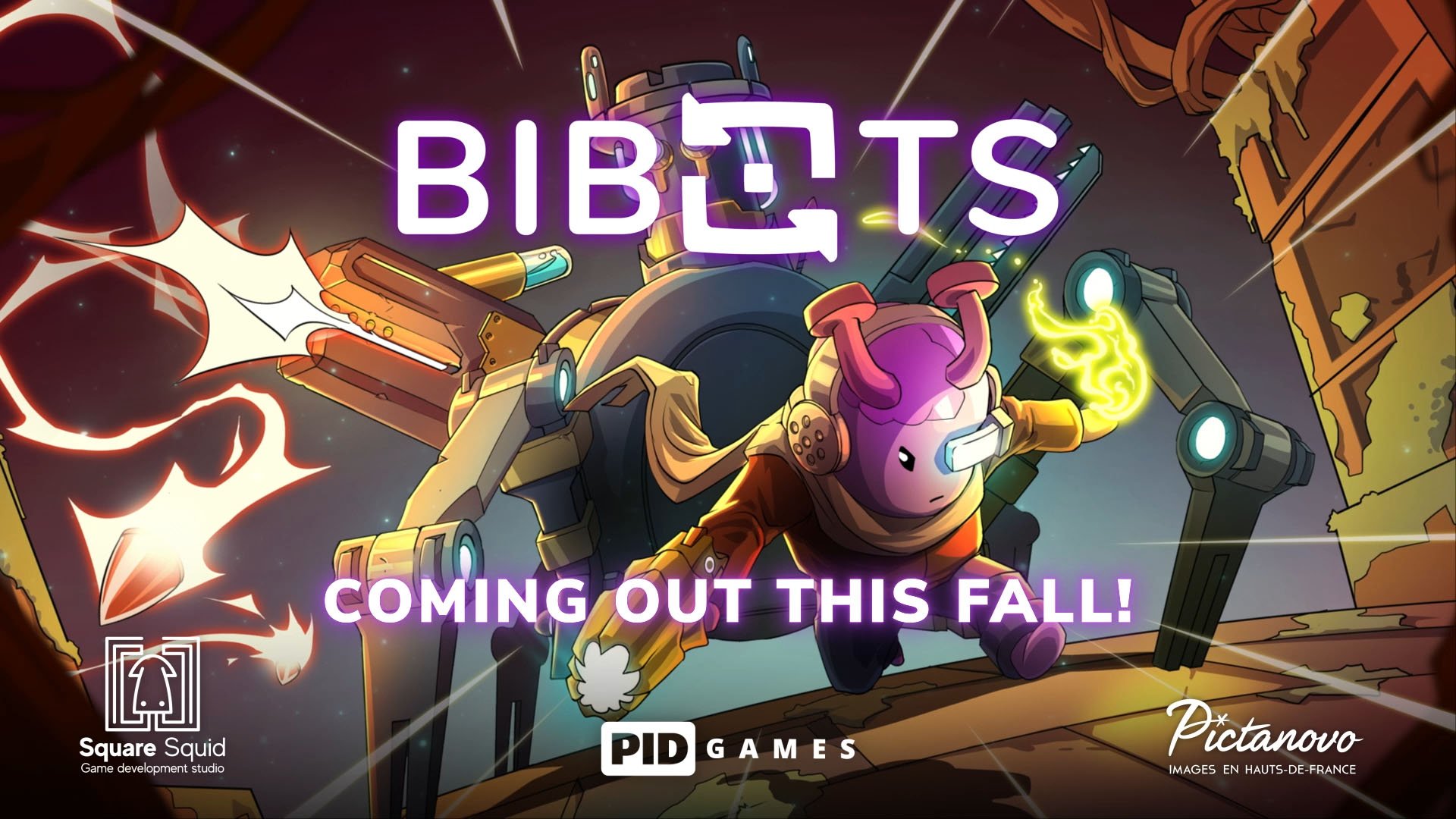 #
      Top-down roguelite shooter Bibots for PC launches this fall