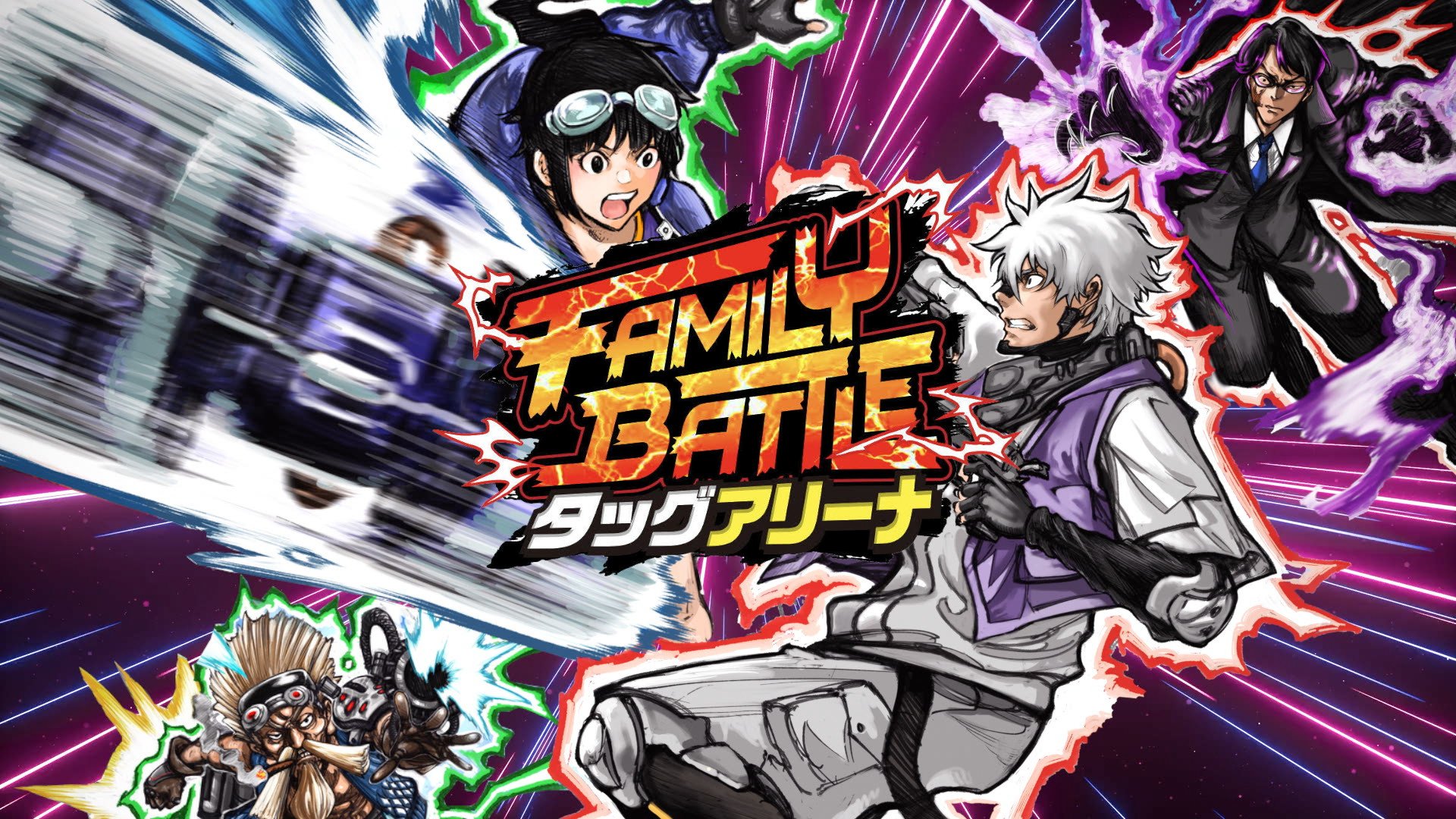 #
      Two-versus-two battle action game FAMILY BATTLE: Tag Arena for PC launches in Early Access on August 6