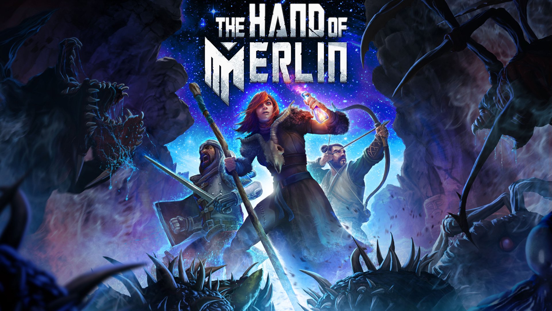 #
      Roguelite RPG The Hand of Merlin launches June 14 for PS5, Xbox Series, PS4, Xbox One, Switch, and PC