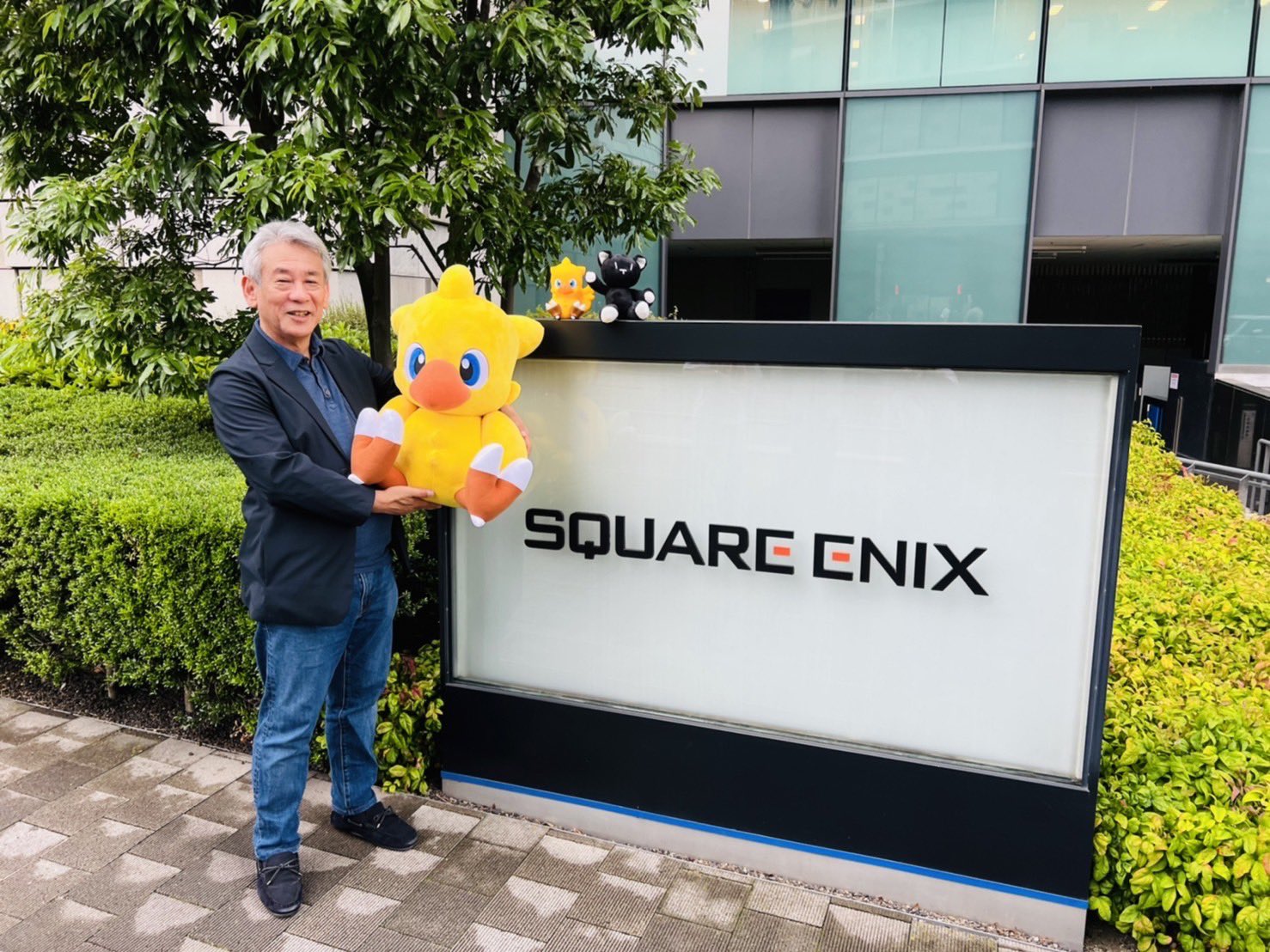 #
      Square Enix producer Shinji Hashimoto retires