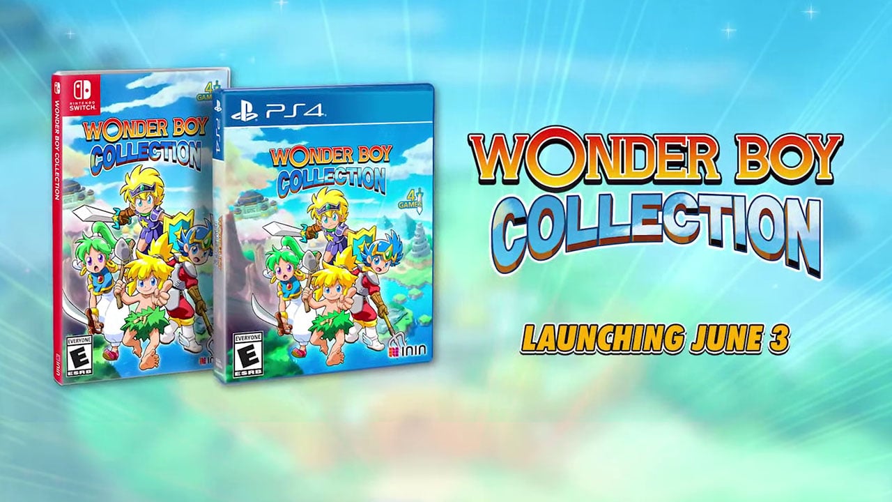 #
      Wonder Boy Collection launches June 3
