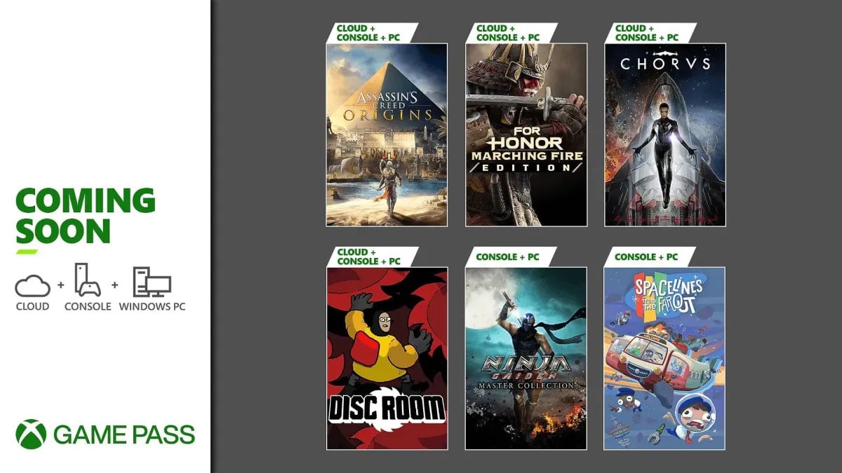#
      Xbox Game Pass adds Assassin’s Creed Origins, Ninja Gaiden Master Collection, Disc Room, and more in early June