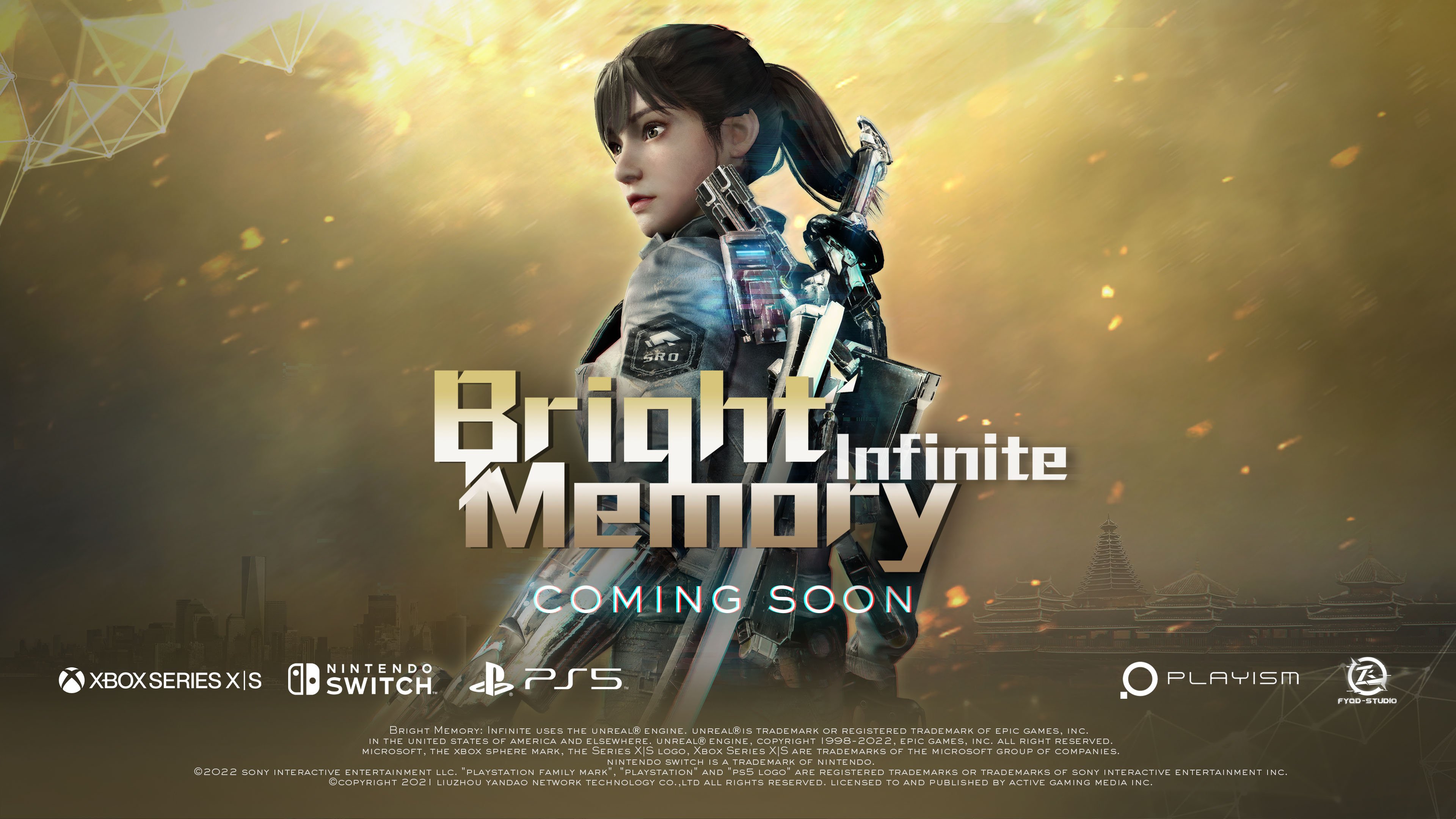 Bright Memory: Infinite Comes to PlayStation®5, Nintendo Switch & Xbox  Series X, S On 21 July 2022!, News