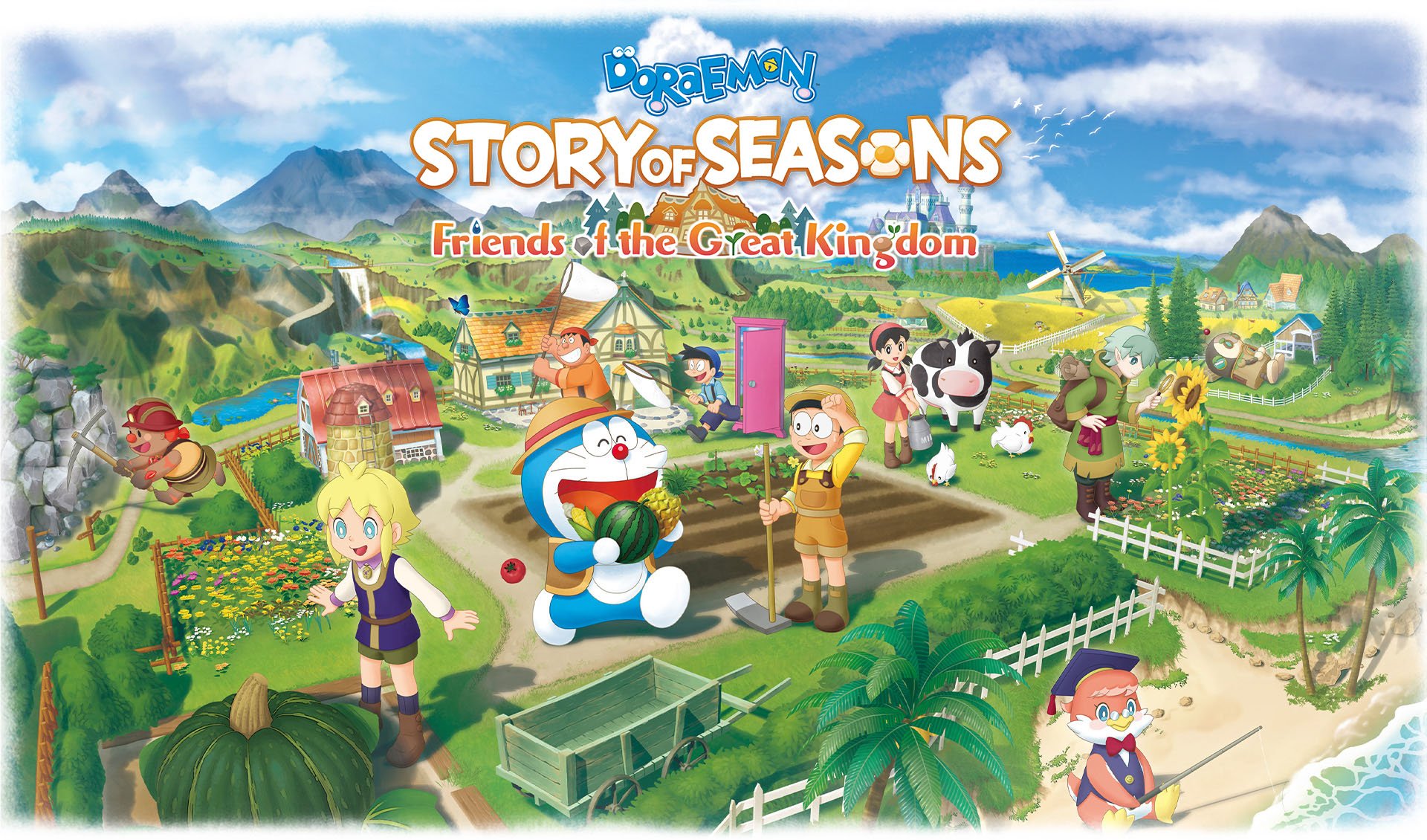 #
      Doraemon Story of Seasons: Friends of the Great Kingdom announced for PS5, Switch, and PC