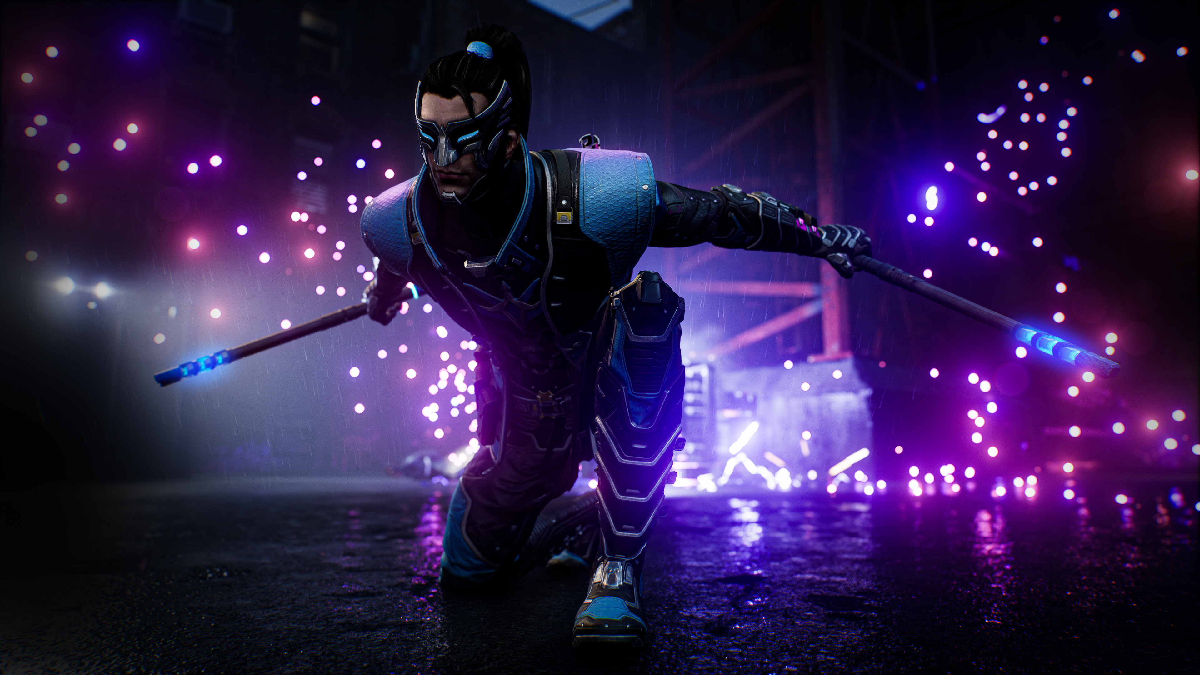 Gotham Knights, now next-gen only, showcases gameplay with Nightwing on a  glider and more