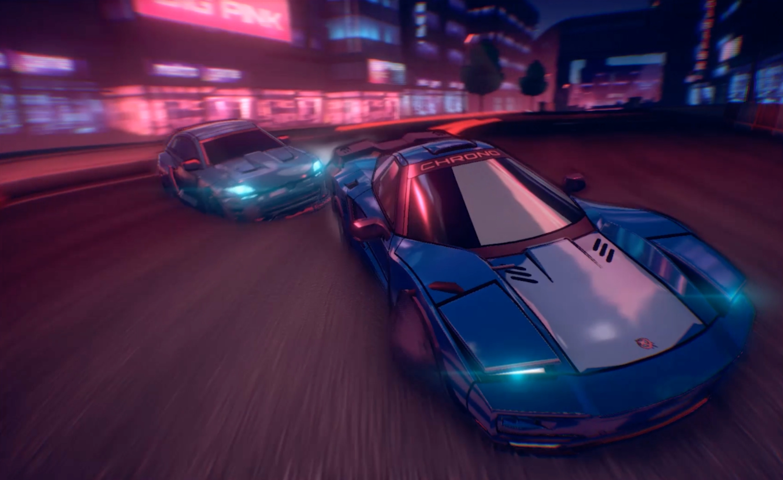 First look at Inertial Drift: Twilight Rivals Edition's new cars and retro  soundtrack