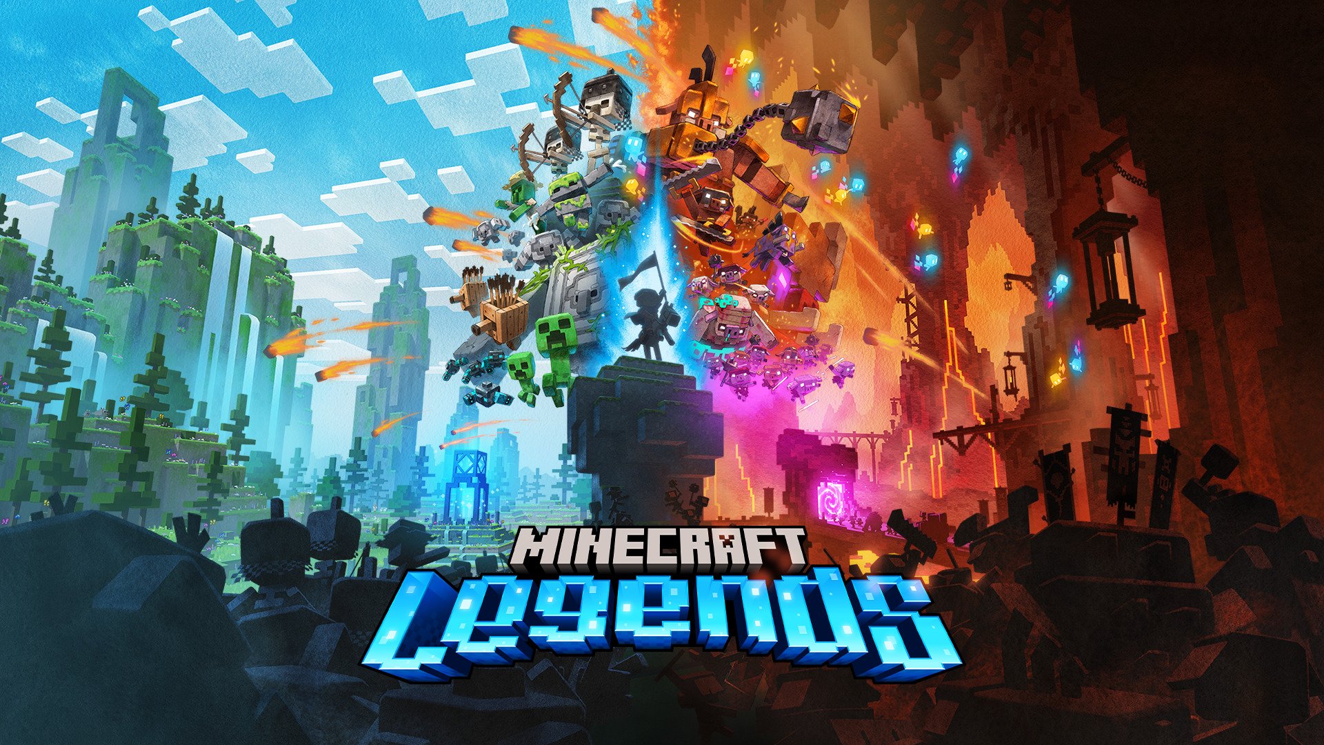 Action strategy game Minecraft Legends announced for PS5, Xbox Series, PS4,  Xbox One, Switch, and PC - Gematsu