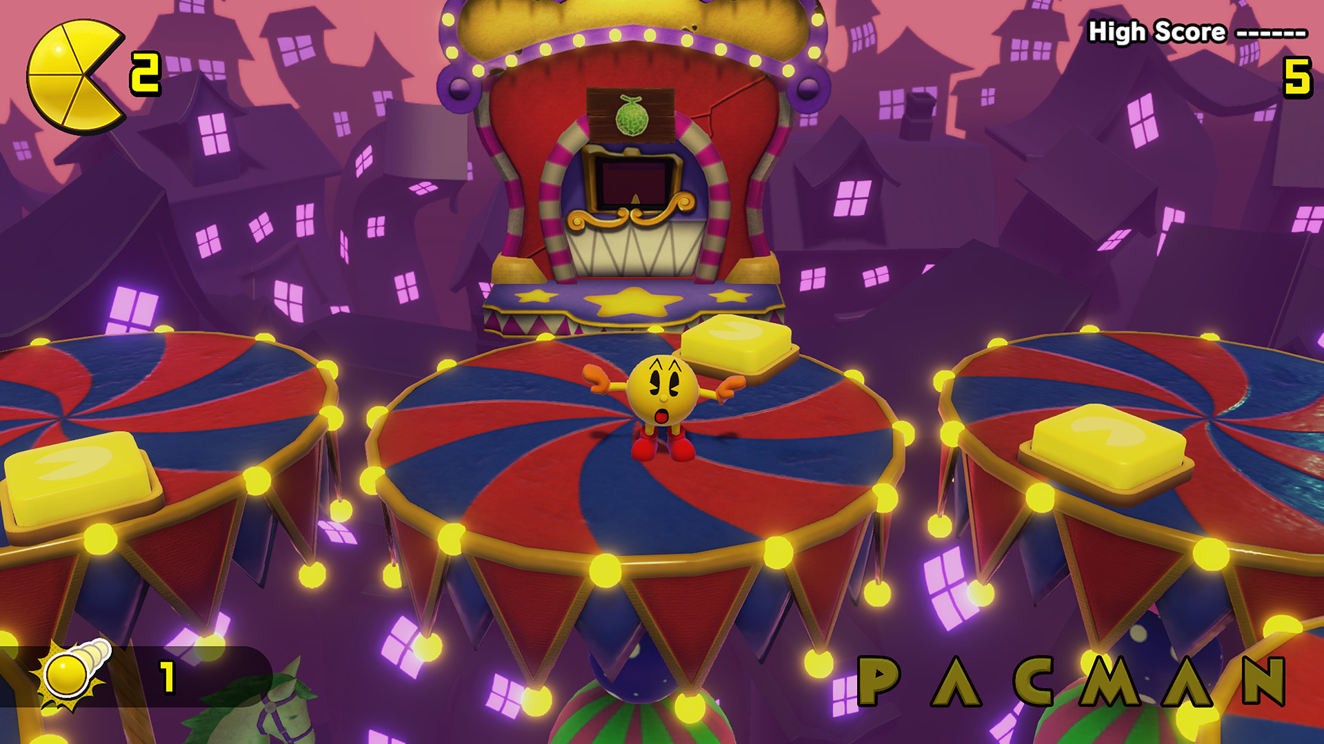 GTAGAMES - PS4. PAC-MAN WORLD RE-PAC. NOVO .