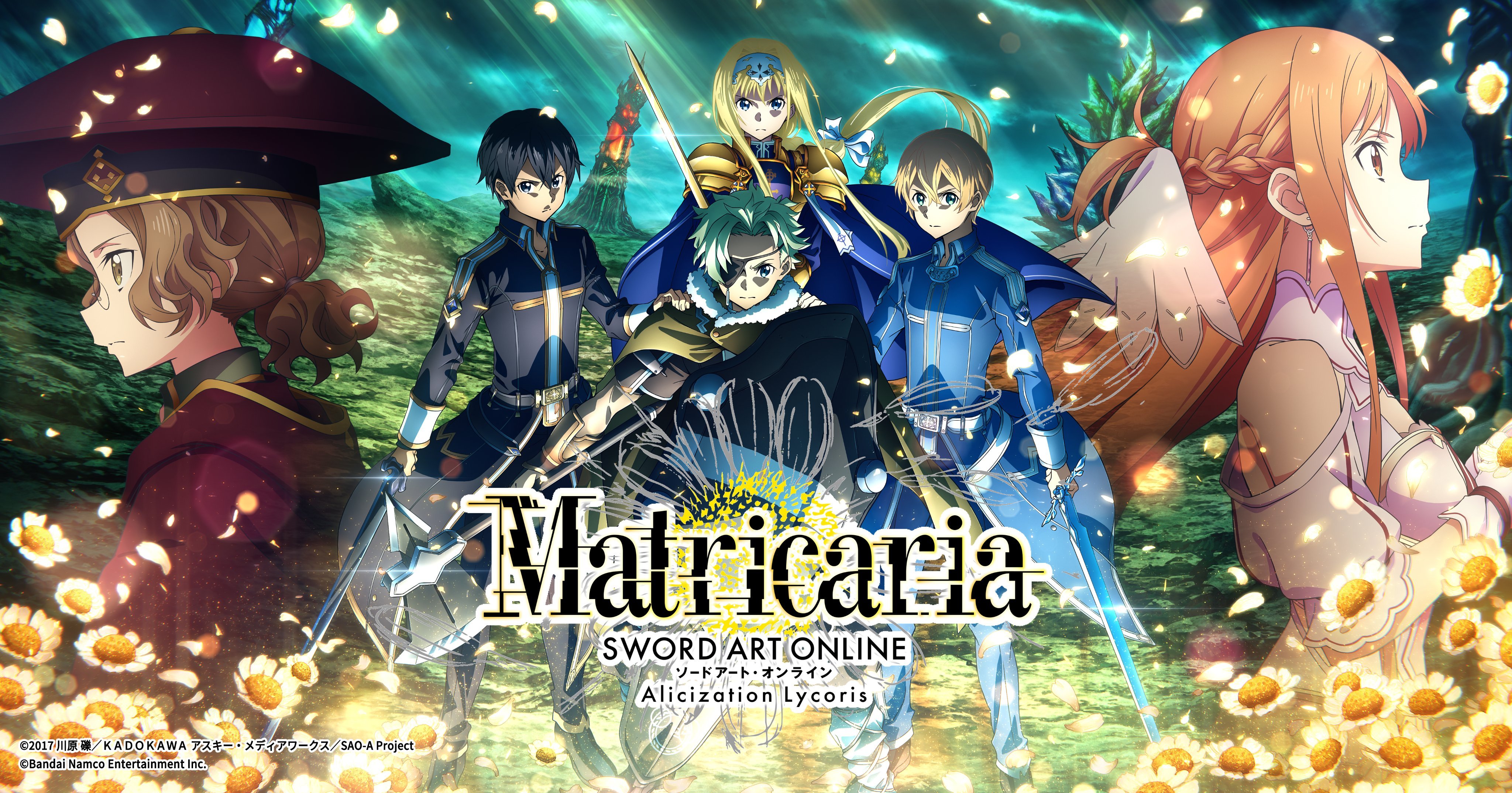 Sword Art Online: Alicization Lycoris DLC expansion 'Blooming of  Matricaria' announced - Gematsu