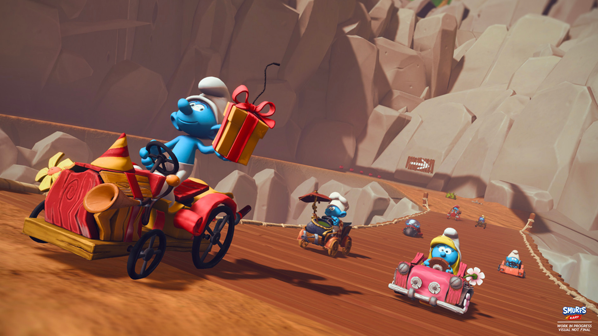 #
      Smurfs Kart announced for Switch
