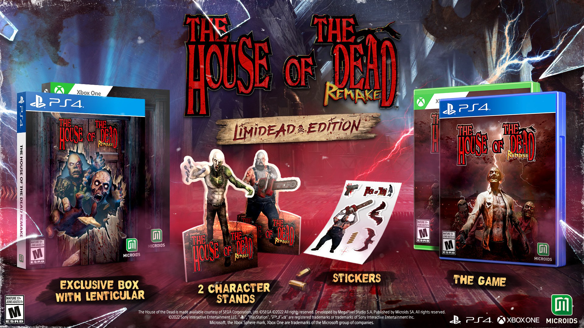 The of the Dead: Remake 'Limidead Edition' coming to Xbox One in 2022 - Gematsu