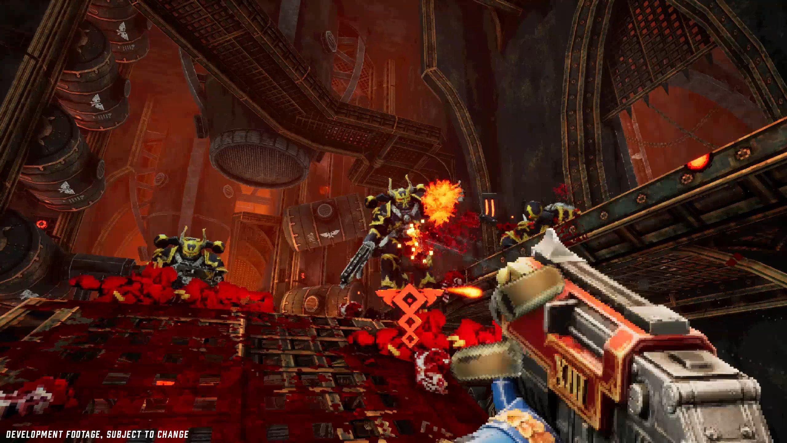 biologi Overskyet jeans Retro-style first-person shooter Warhammer 40,000: Boltgun announced for  PS5, Xbox Series, PS4, Xbox One, Switch, and PC - Gematsu
