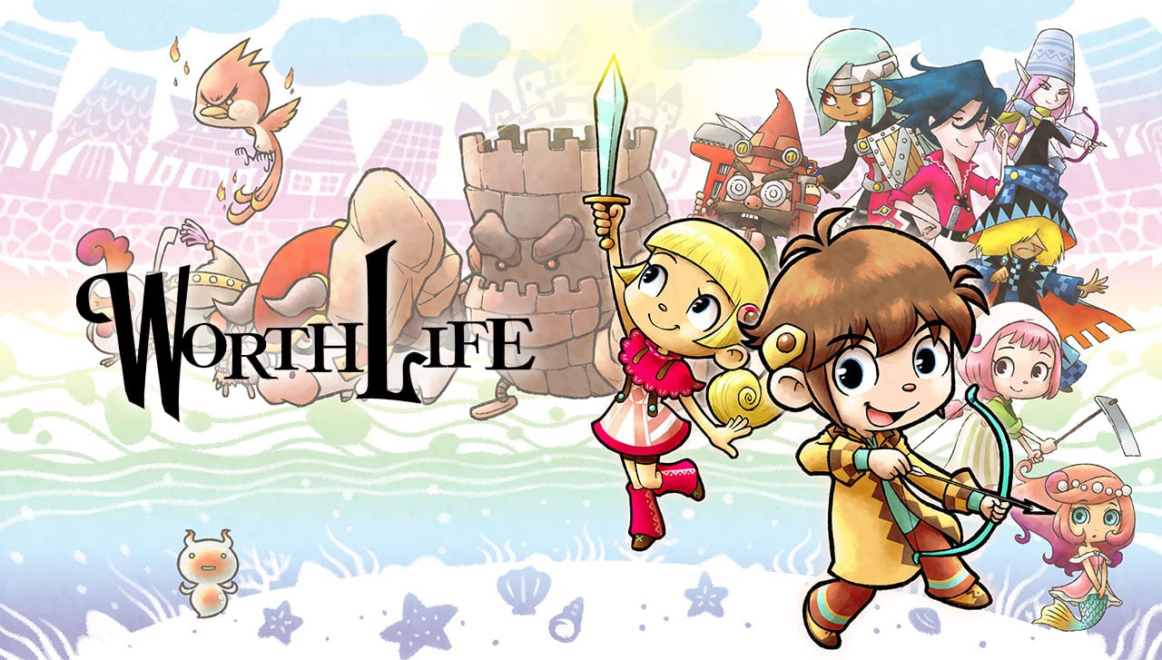 #
      Side-scrolling fantasy RPG WORTH LIFE for Switch launches July 14 in the west