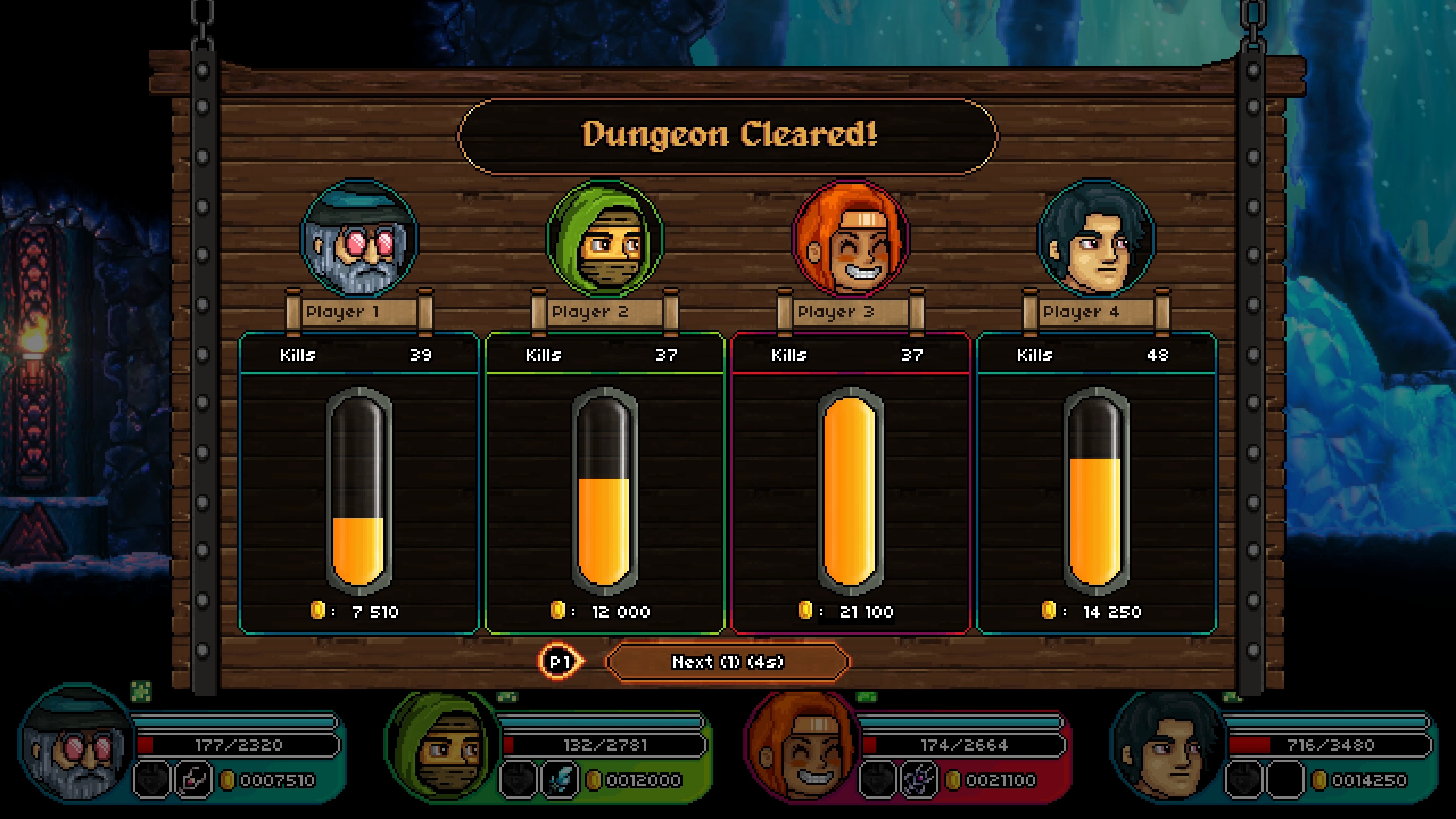 Bravery & Greed is a 4-Player Co-Op 'Dungeon Brawler' With