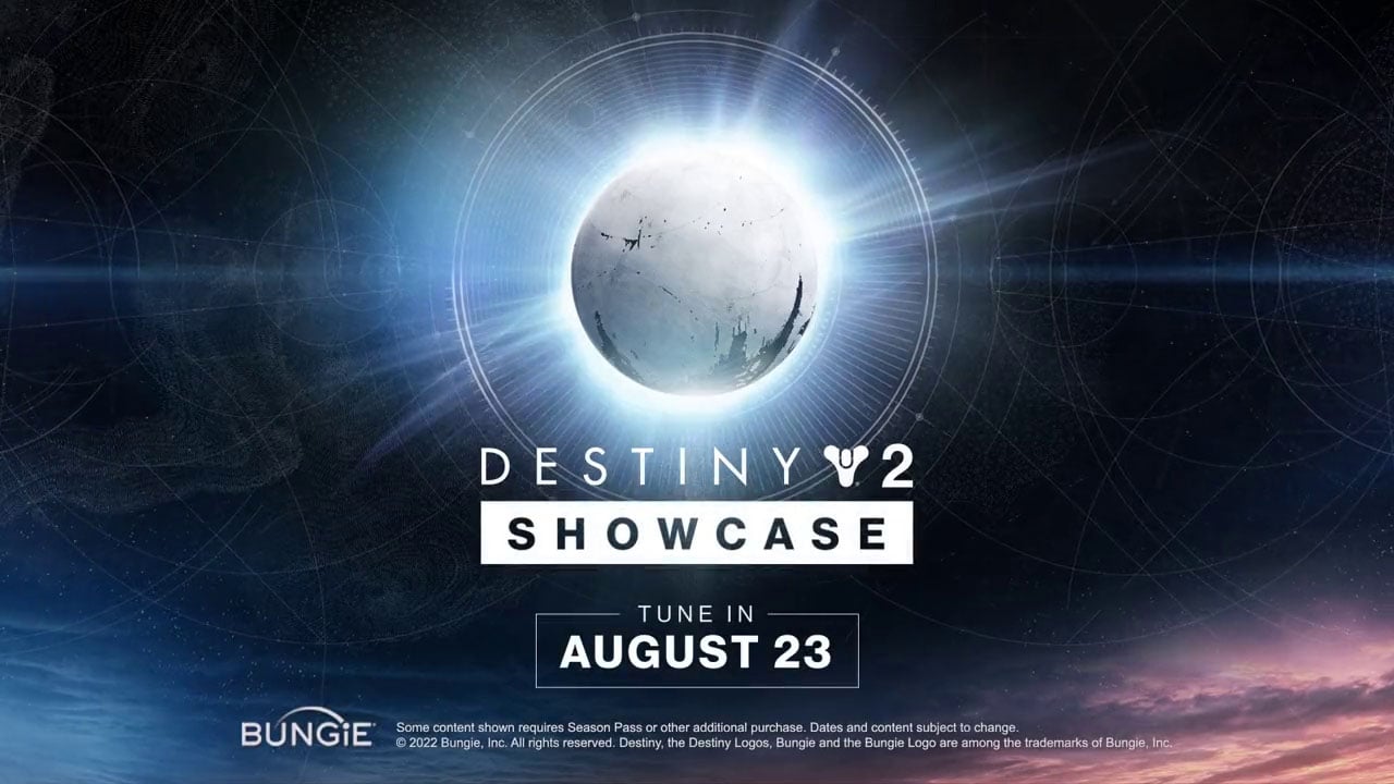 #
      Destiny 2 Showcase set for August 23