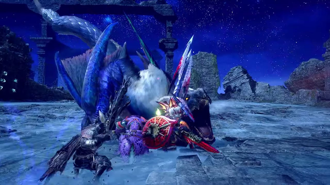 #
      Monster Hunter Rise: Sunbreak expansion Title Update 1 ‘First Look at Lucent Nargacuga’ gameplay