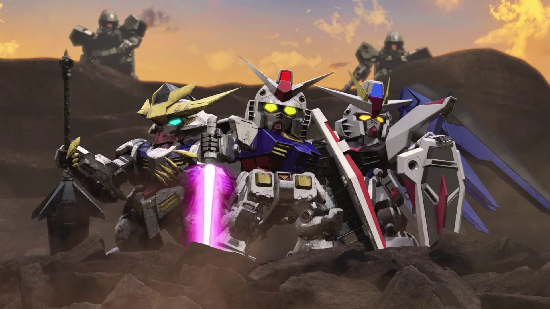 #
      SD Gundam Battle Alliance opening movie