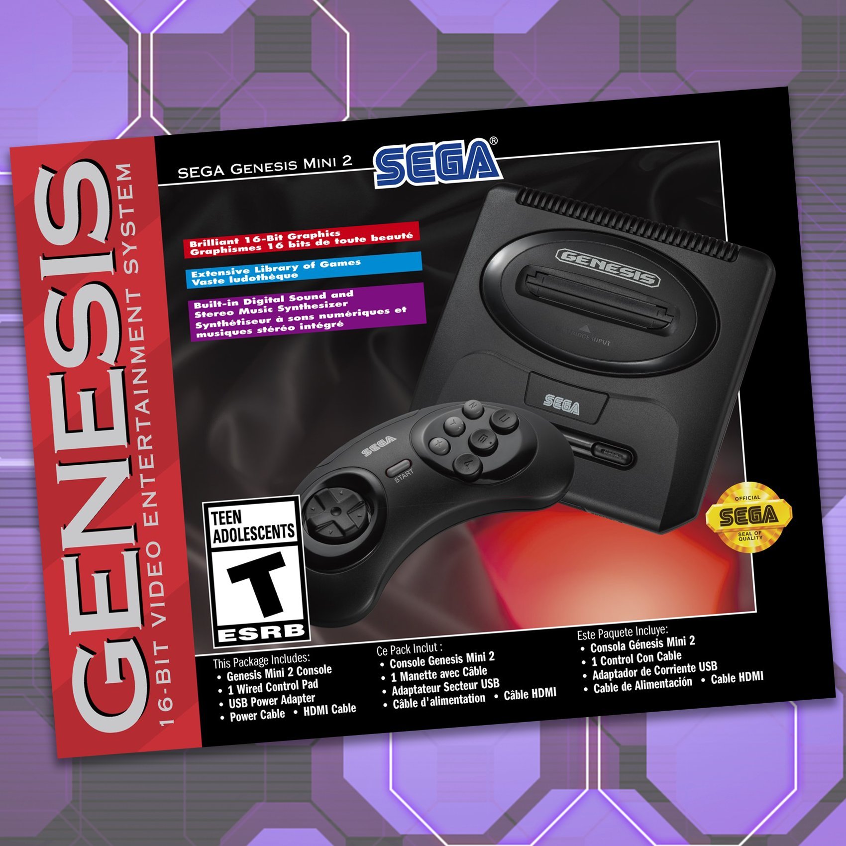 #
      SEGA Genesis Mini 2 launches October 27 in North America