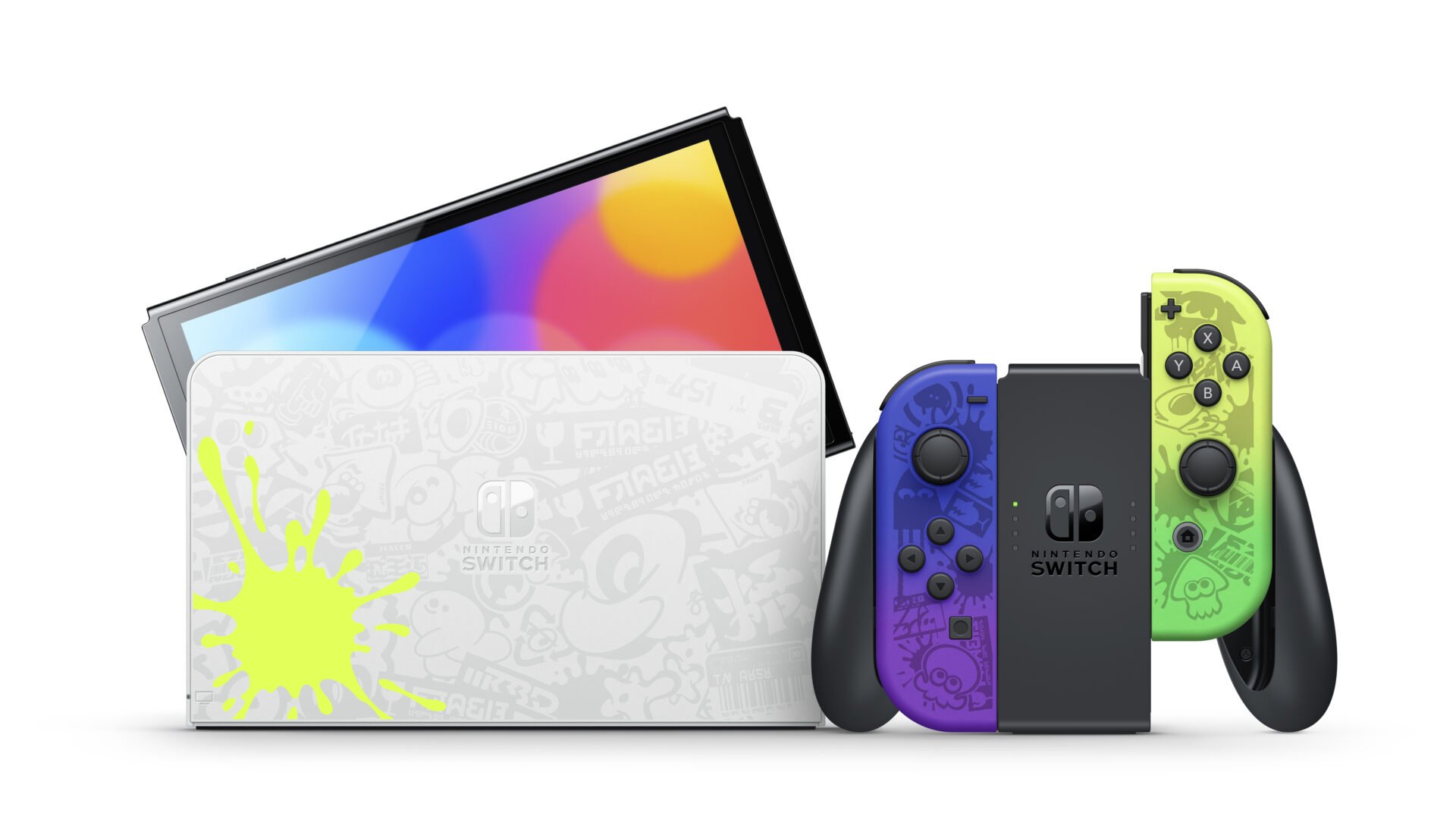 Switch OLED Model Splatoon 3 Special Edition announced - Gematsu