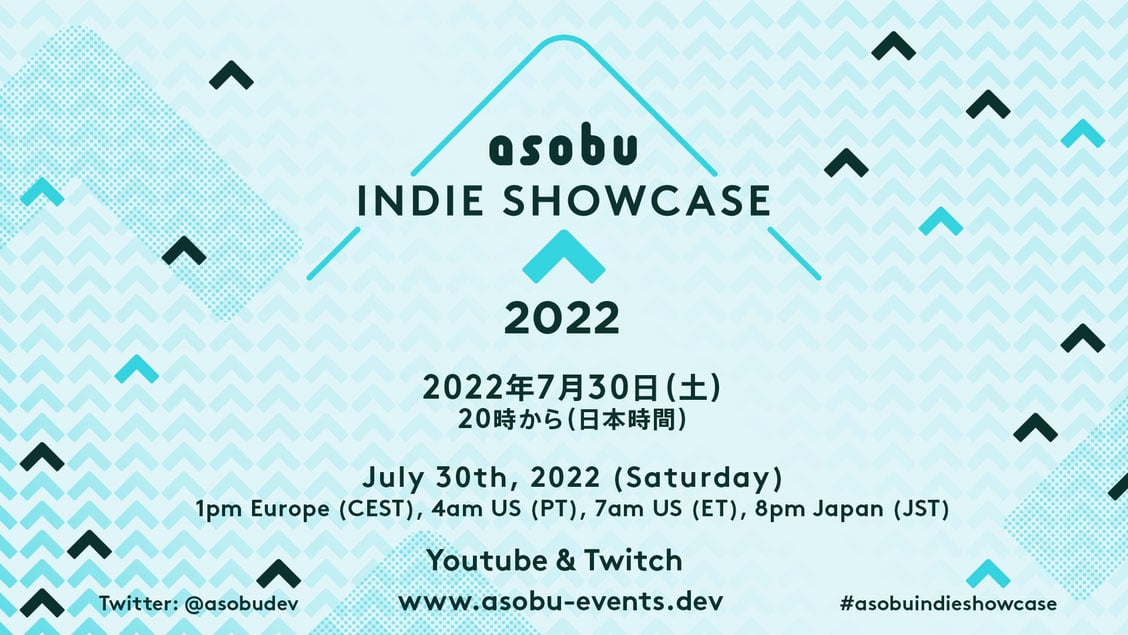 #
      asobu Indie Showcase 2022 set for July 30