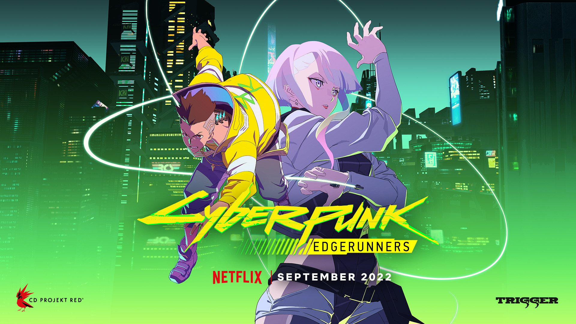 #
      Cyberpunk: Edgerunners premieres September 13