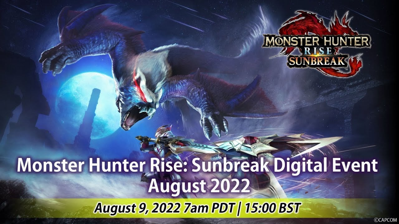 #
Monster Hunter Rise: Sunbreak Digital Event set for August 9 #
Monster Hunter Rise: Sunbreak Digital Event set for August 9