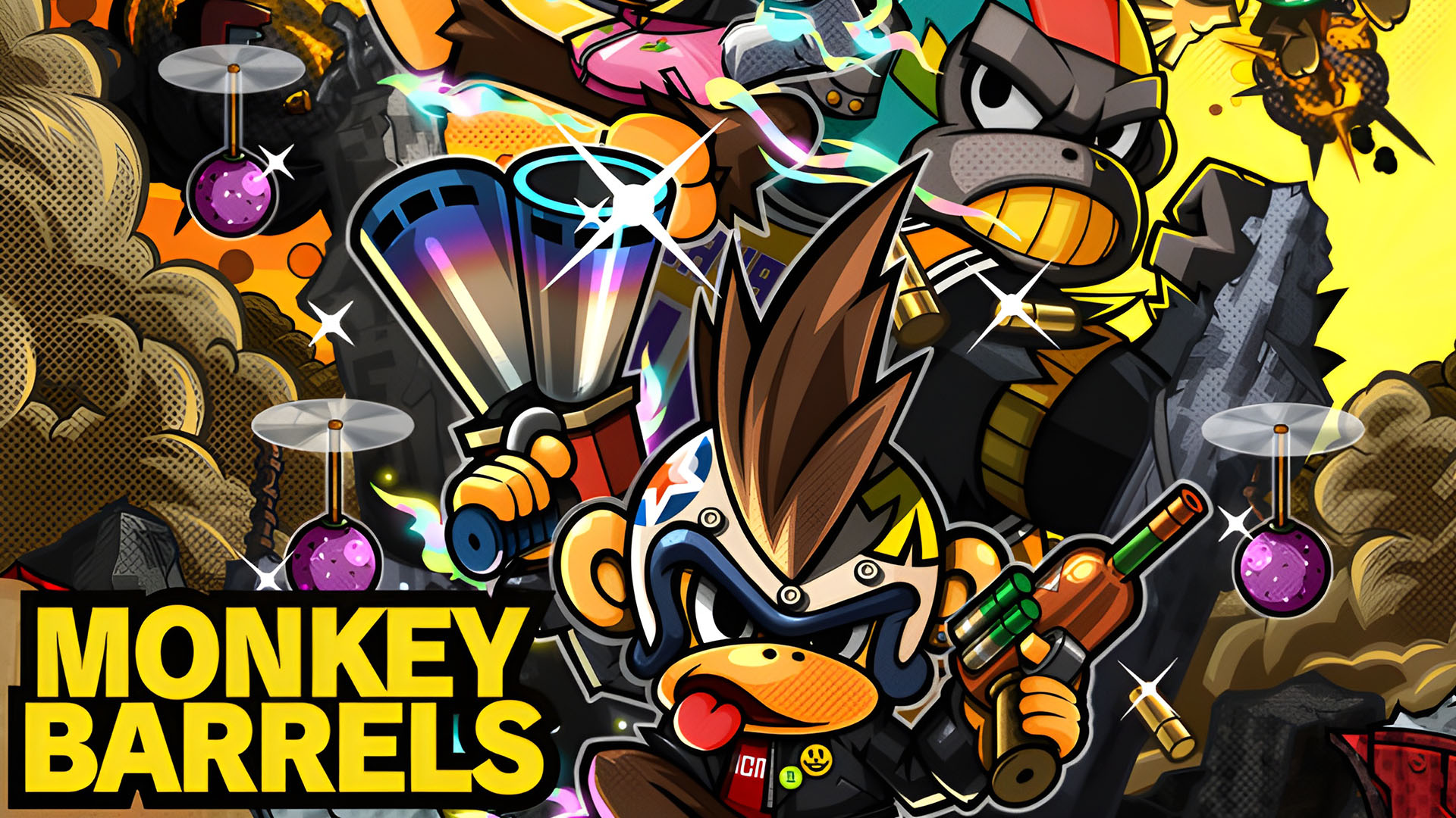 #
      Monkey Barrels coming to Steam on September 26