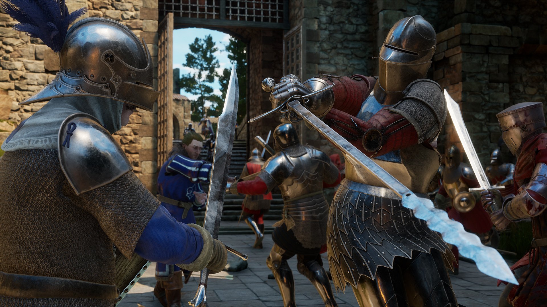 #
      Mordhau coming to PS5, Xbox Series, PS4, and Xbox One