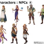RPG Maker Unite details default character full-body portraits - Gematsu