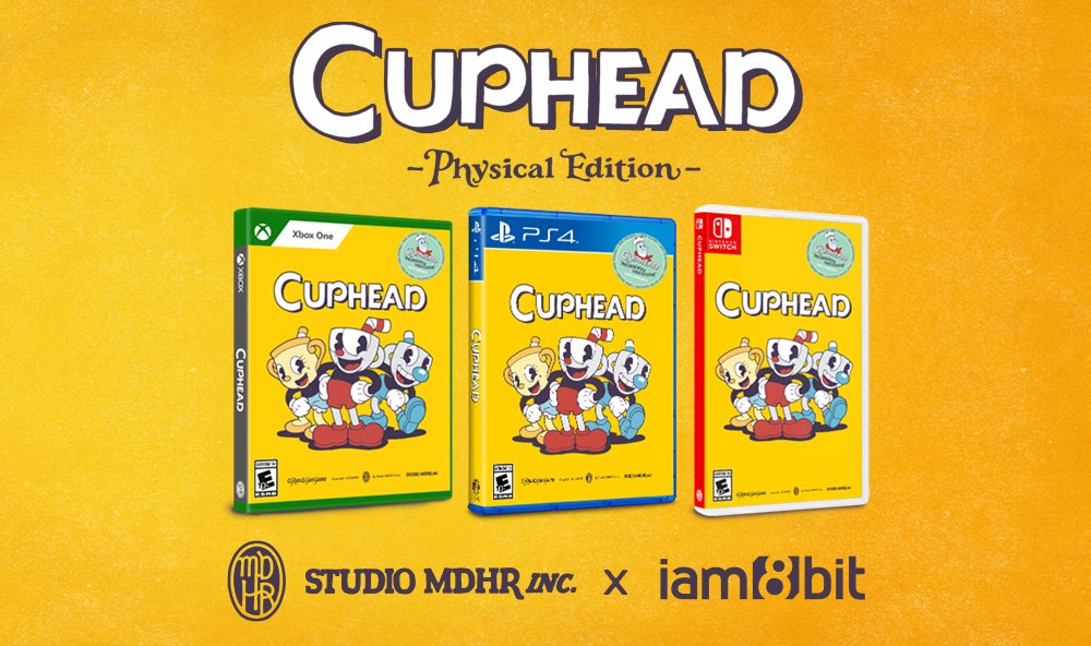 Cuphead Physical Edition Announced For PS4 Xbox One And Switch 