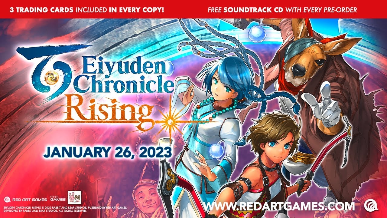 Eiyuden Chronicle: A Rising Physical Edition voor PS5, PS4 en Switch verschijnt op 26 januari 2023