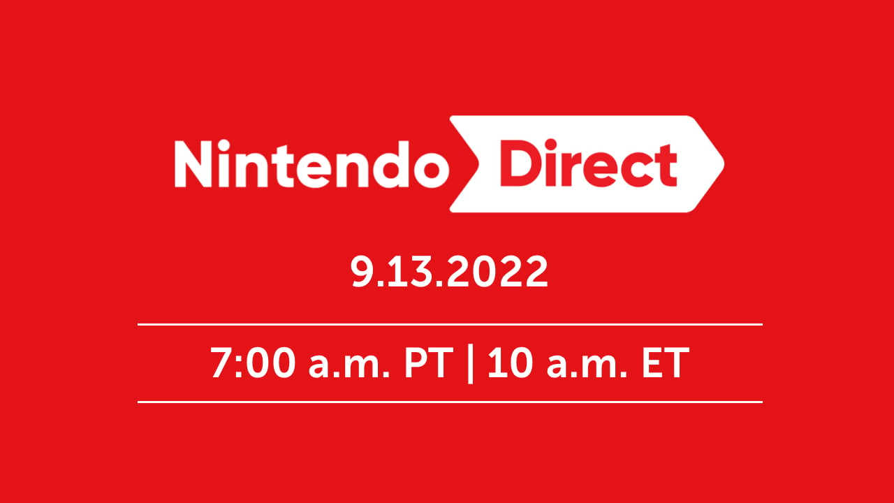 #
      Nintendo Direct set for September 13