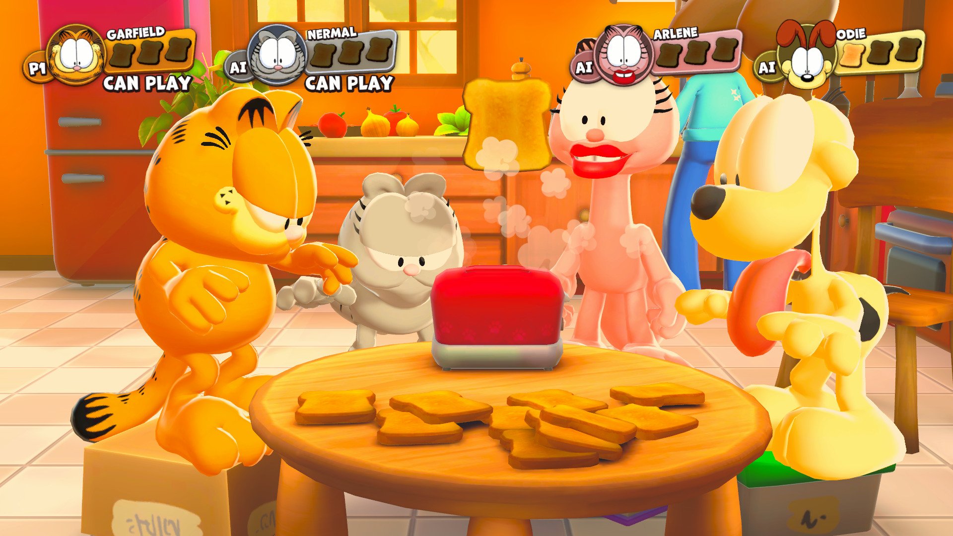 #
      Garfield Lasagna Party launches November 10 in Europe, November 15 in North America
