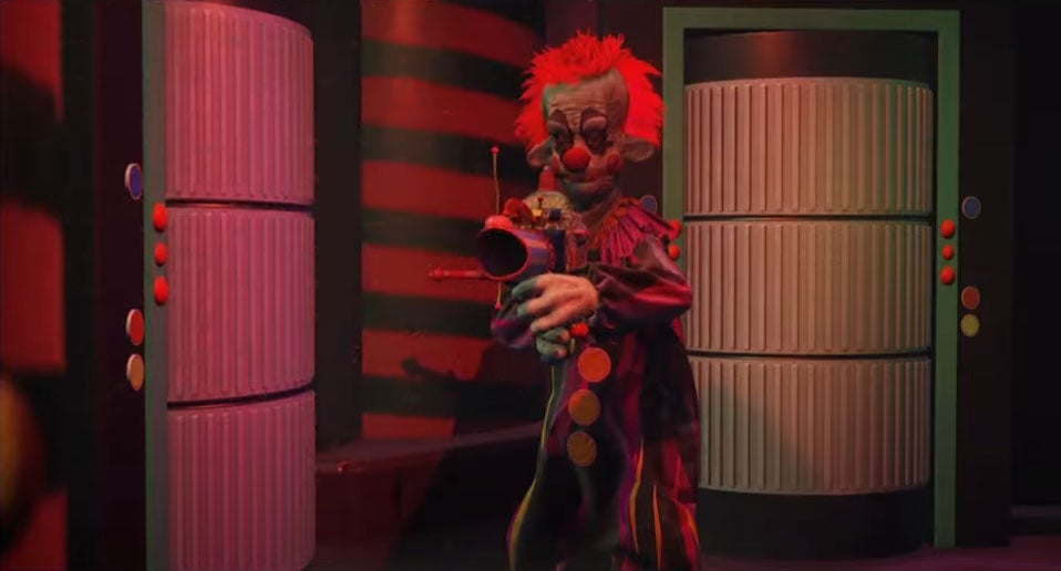 #
      Killer Klowns from Outer Space: The Game ‘Movie vs. Game Comparison’ trailer