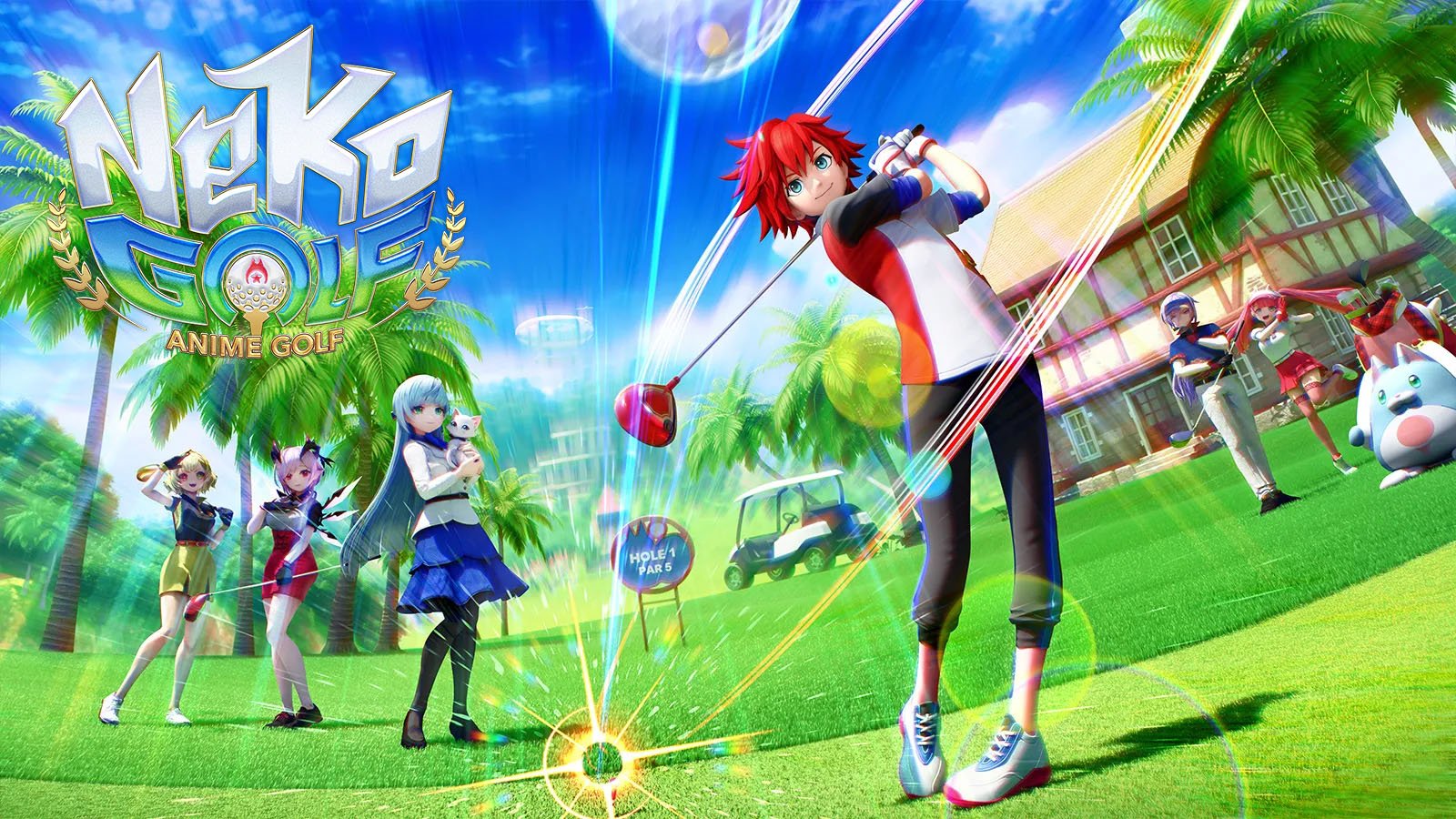 NEKO GOLF: Anime GOLF launches in October worldwide for iOS, Android - Gematsu